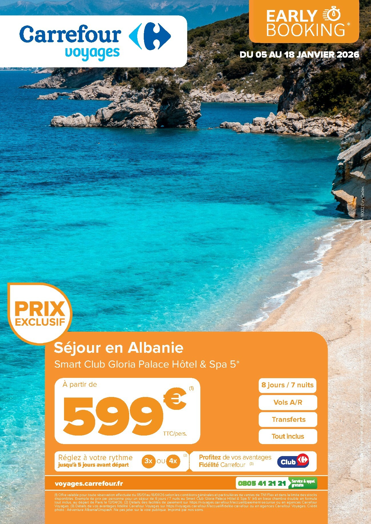 carrefour - Catalogue Carrefour - Voyagez valable du 05/01 au 18/01 - page: 6