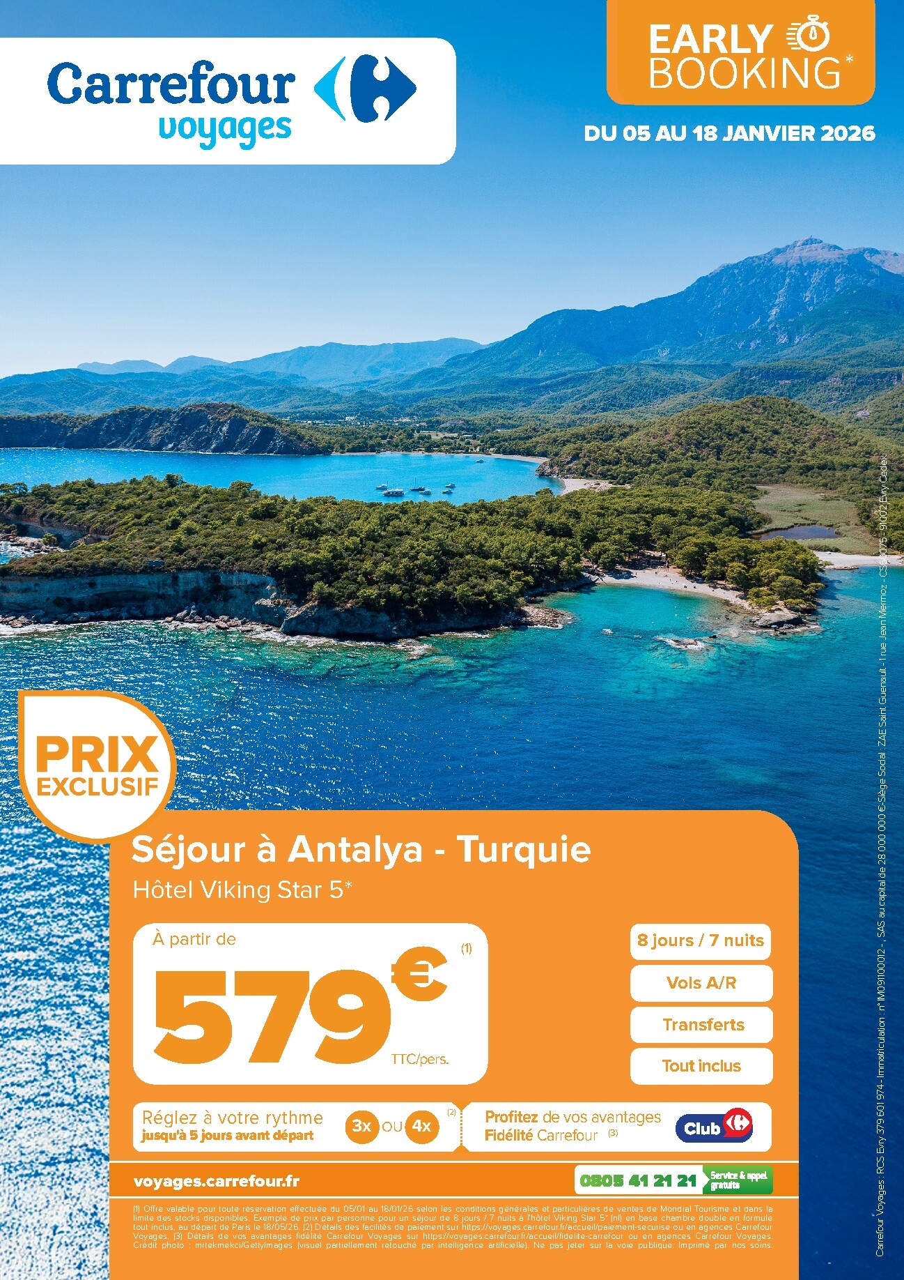 carrefour - Catalogue Carrefour - Voyagez valable du 05/01 au 18/01 - page: 4