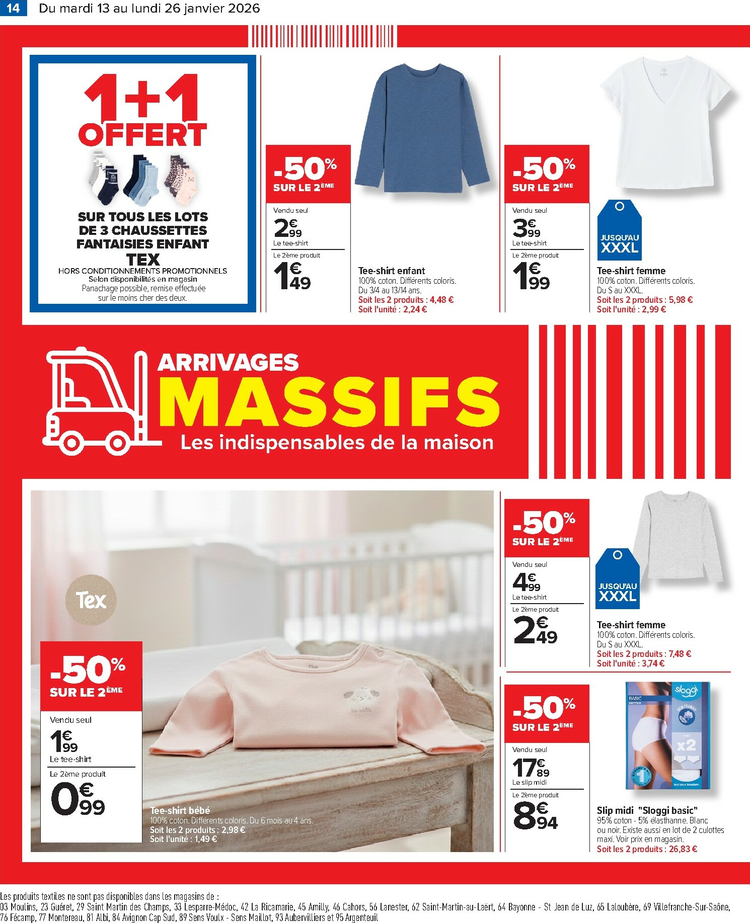 carrefour - Catalogue Carrefour - Arrivages Massifs valable du 13/01 au 26/01 - page: 15