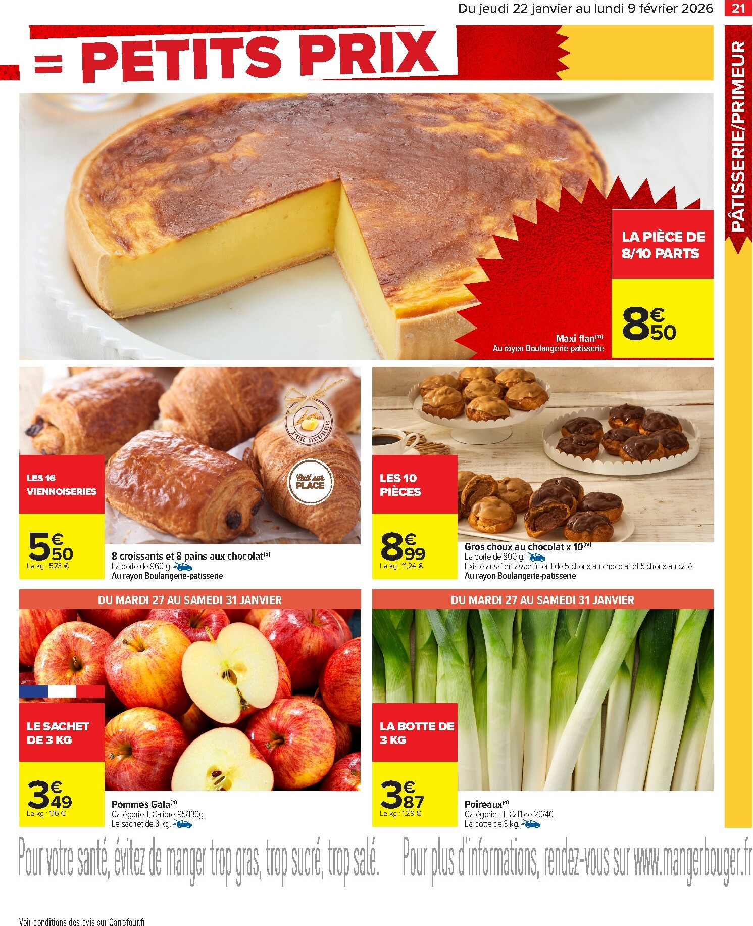 carrefour - Catalogue Carrefour - Gros volumes, petits prix valable du 22/01 au 09/02 - page: 23