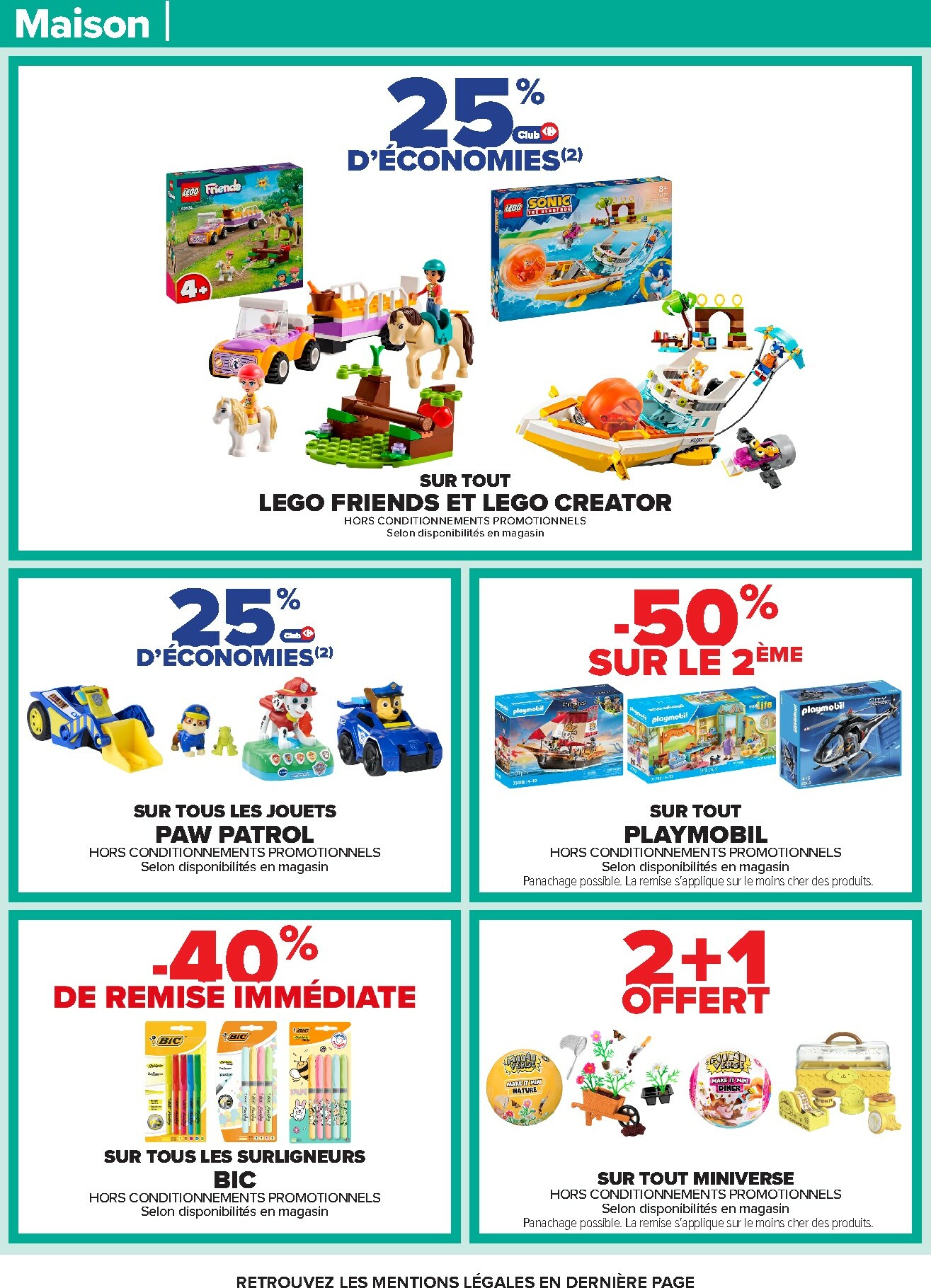 carrefour - Catalogue Carrefour valable du 20/01 au 02/02 - page: 68