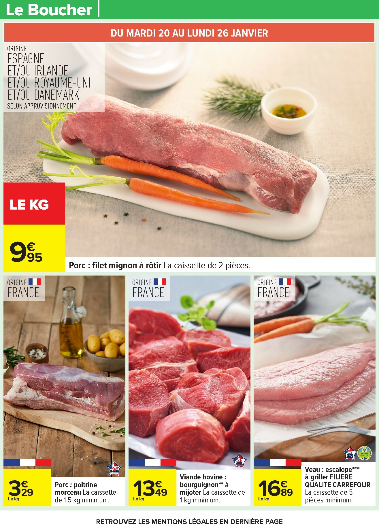 carrefour - Catalogue Carrefour valable du 20/01 au 02/02 - page: 38