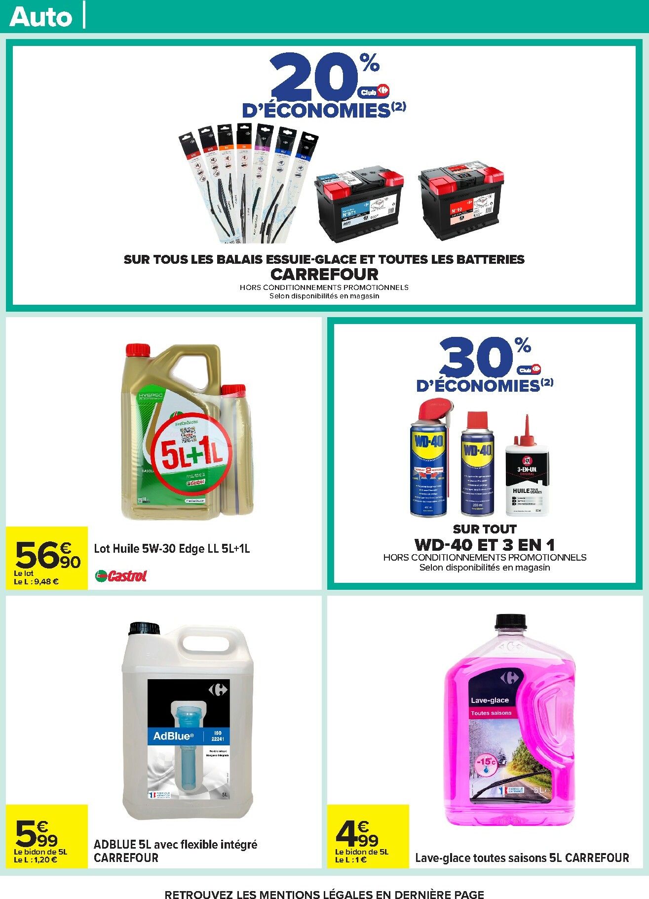 carrefour - Catalogue Carrefour valable du 20/01 au 02/02 - page: 67