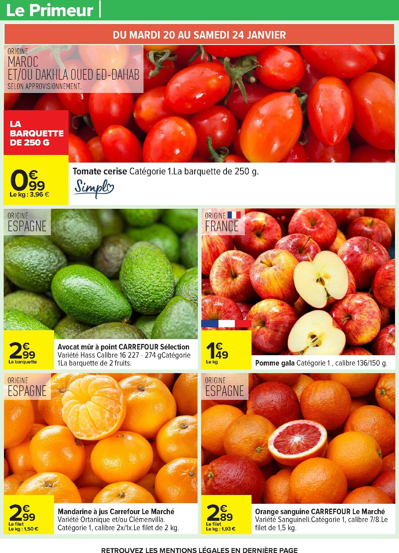 carrefour - Catalogue Carrefour valable du 20/01 au 02/02 - page: 43