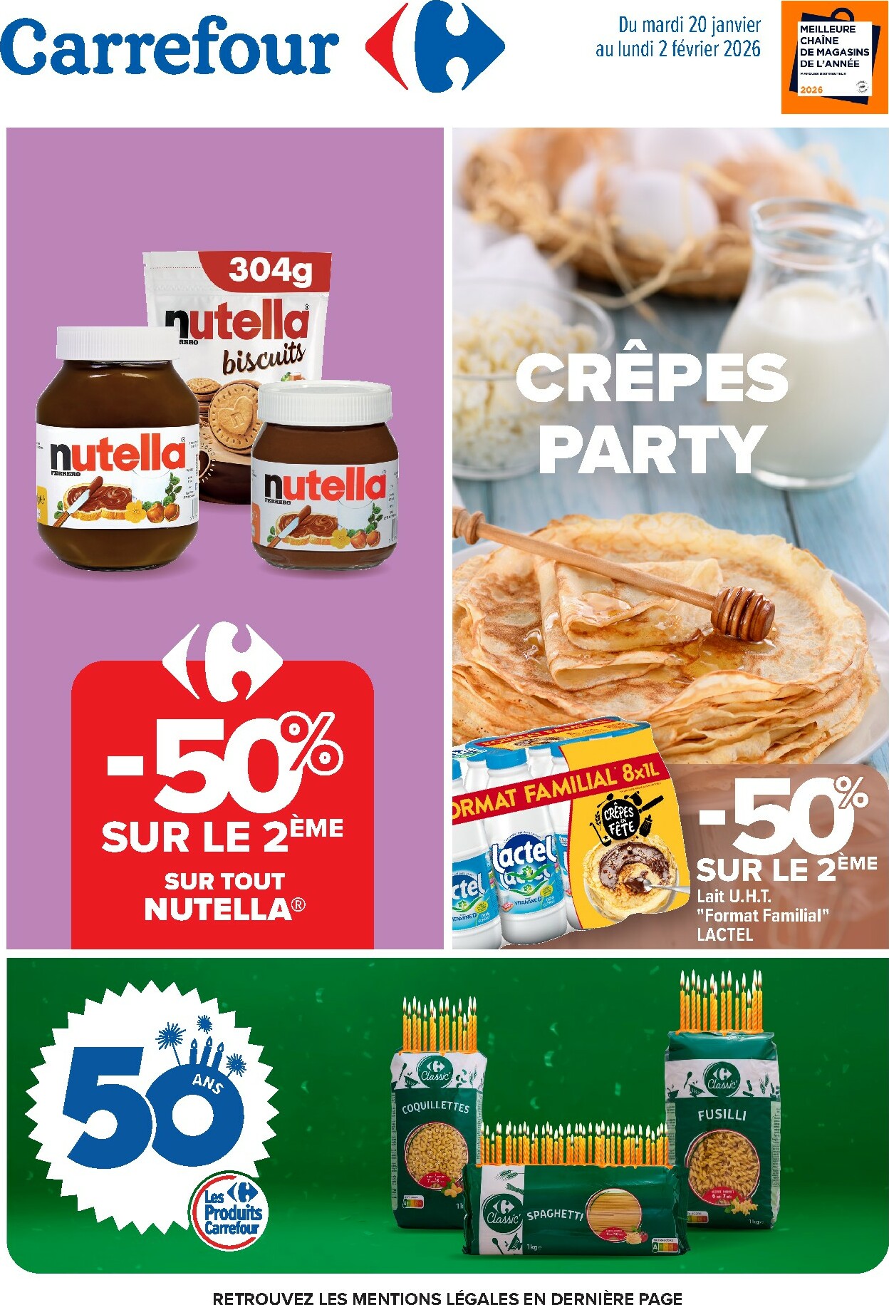 carrefour - Catalogue Carrefour valable du 20/01 au 02/02