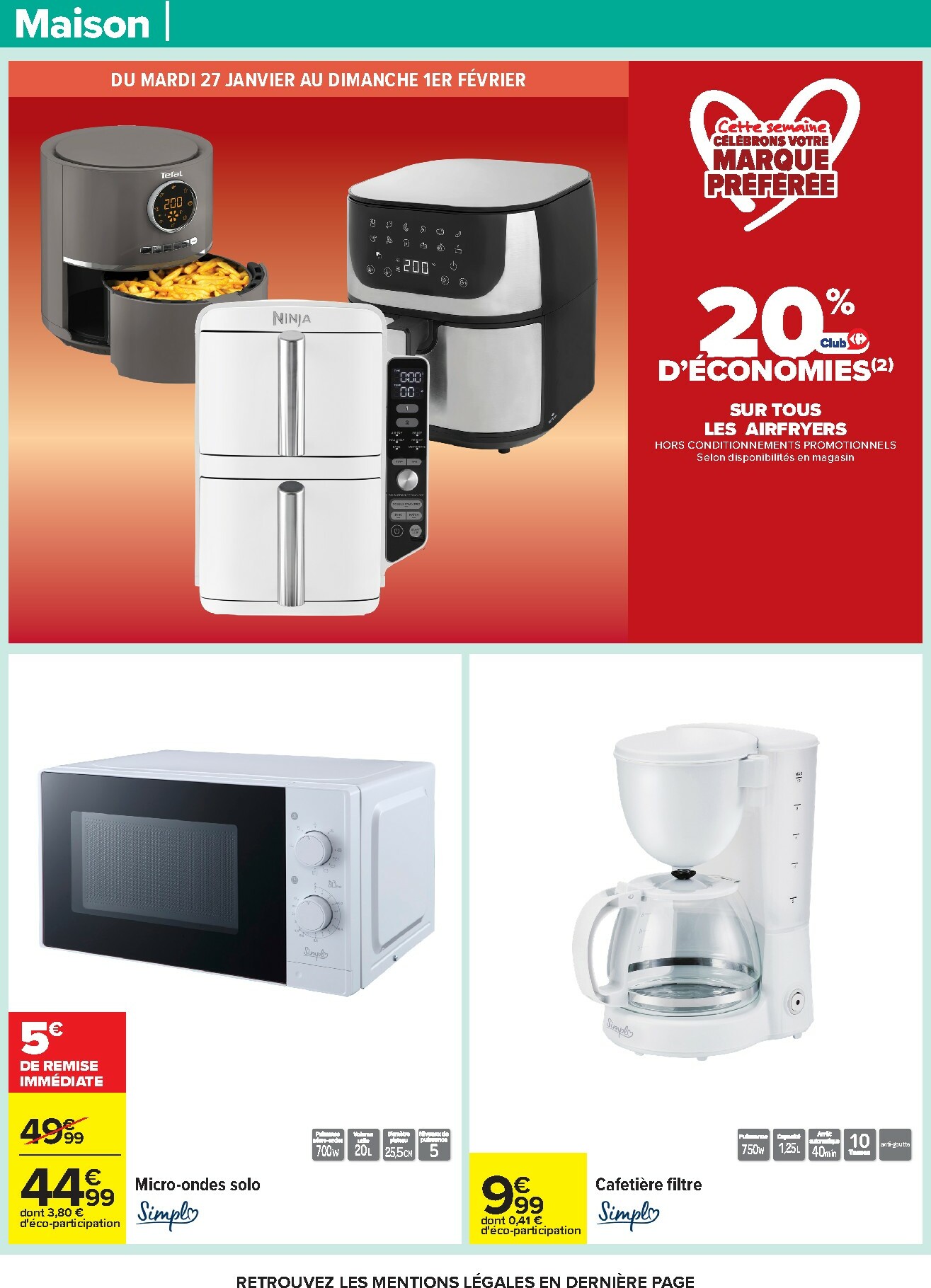 carrefour - Catalogue Carrefour valable du 27/01 au 09/02 - page: 83