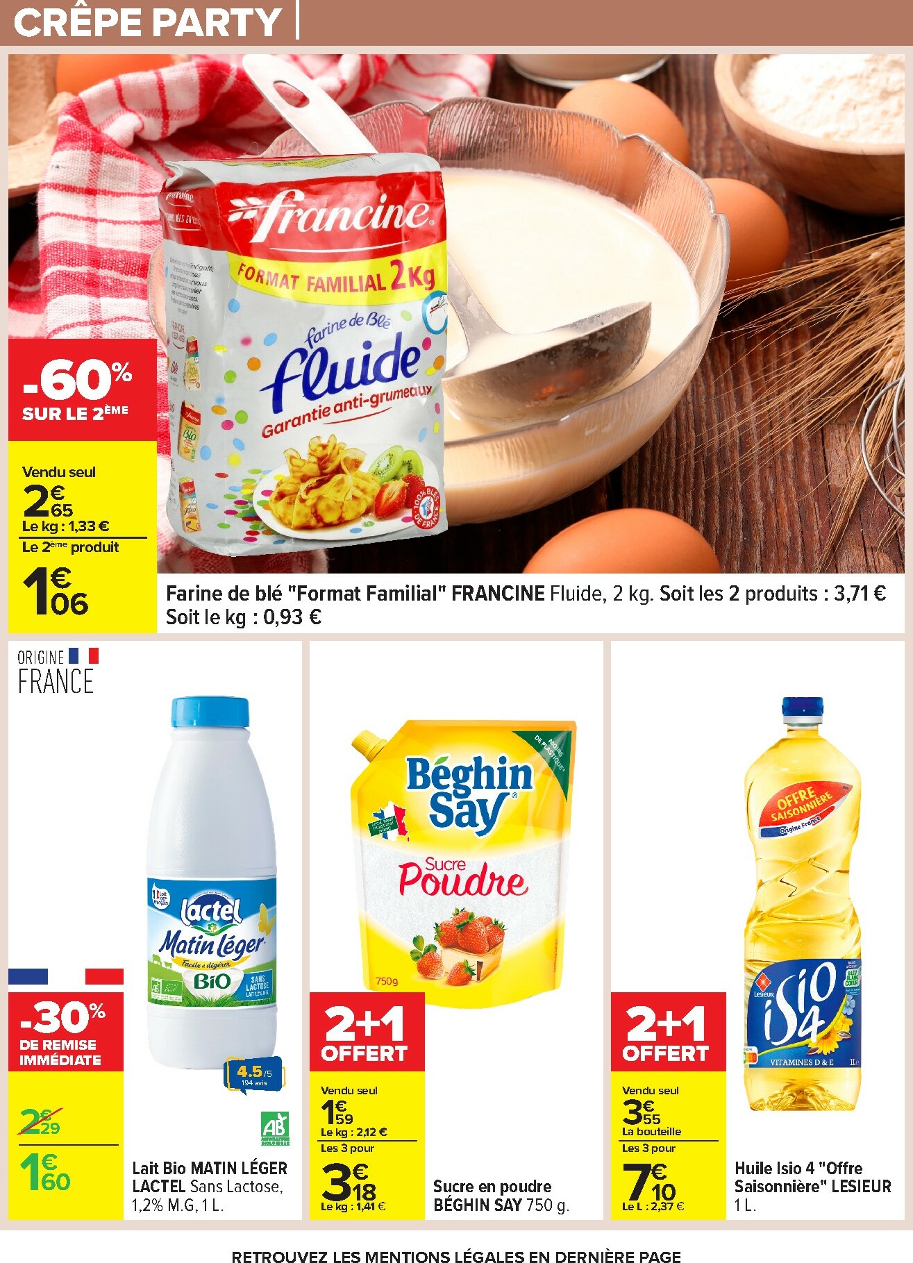 carrefour - Catalogue Carrefour valable du 27/01 au 09/02 - page: 46