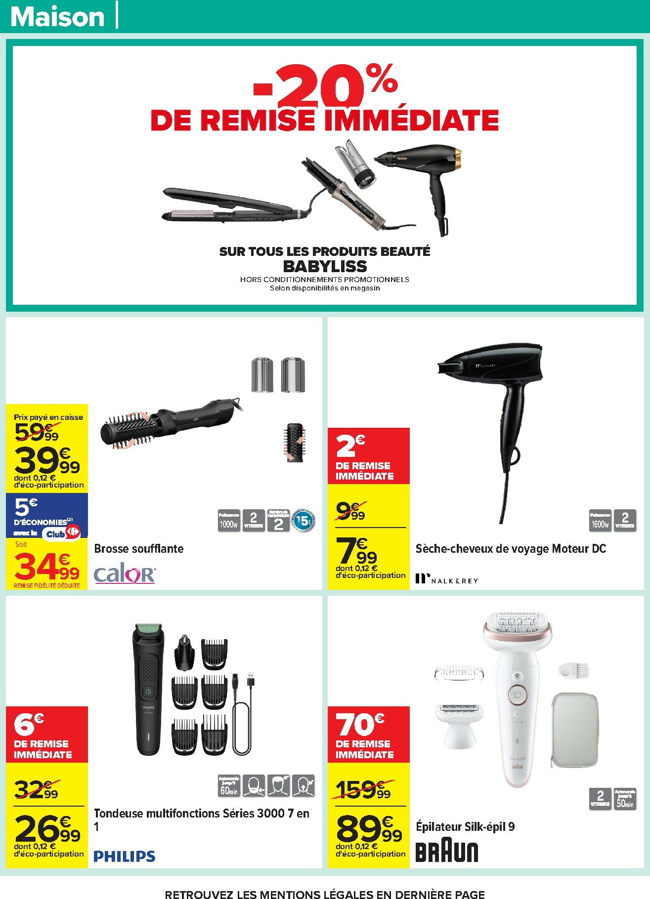 carrefour - Catalogue Carrefour valable du 27/01 au 09/02 - page: 69