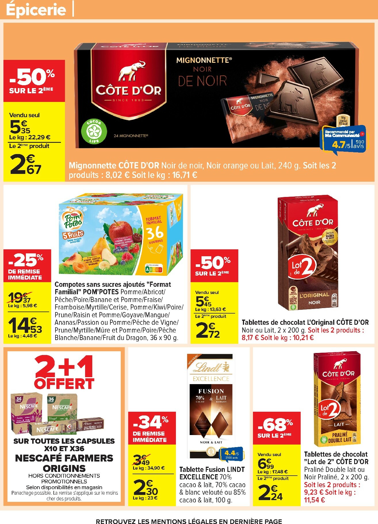 carrefour - Catalogue Carrefour valable du 27/01 au 09/02 - page: 50