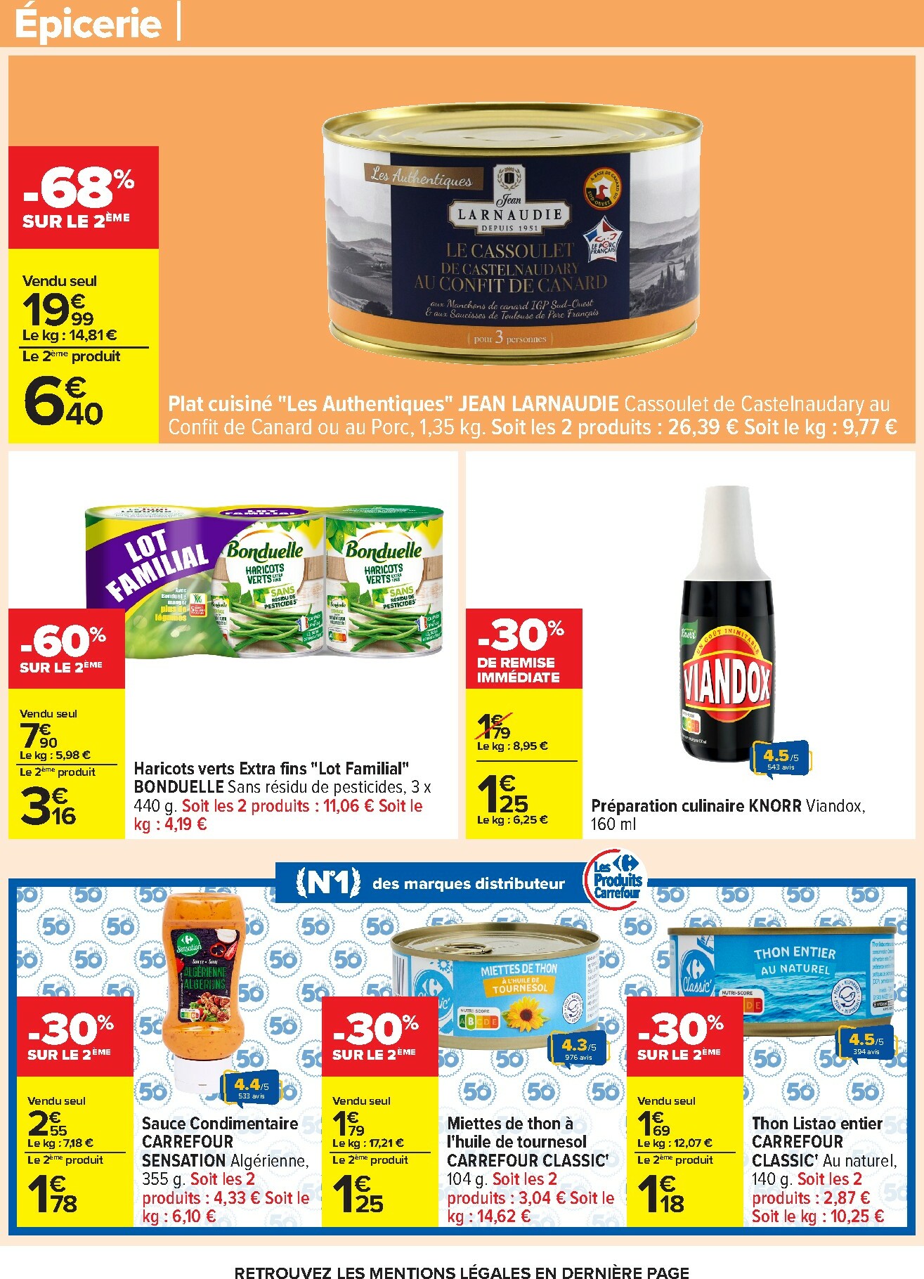 carrefour - Catalogue Carrefour valable du 27/01 au 09/02 - page: 54