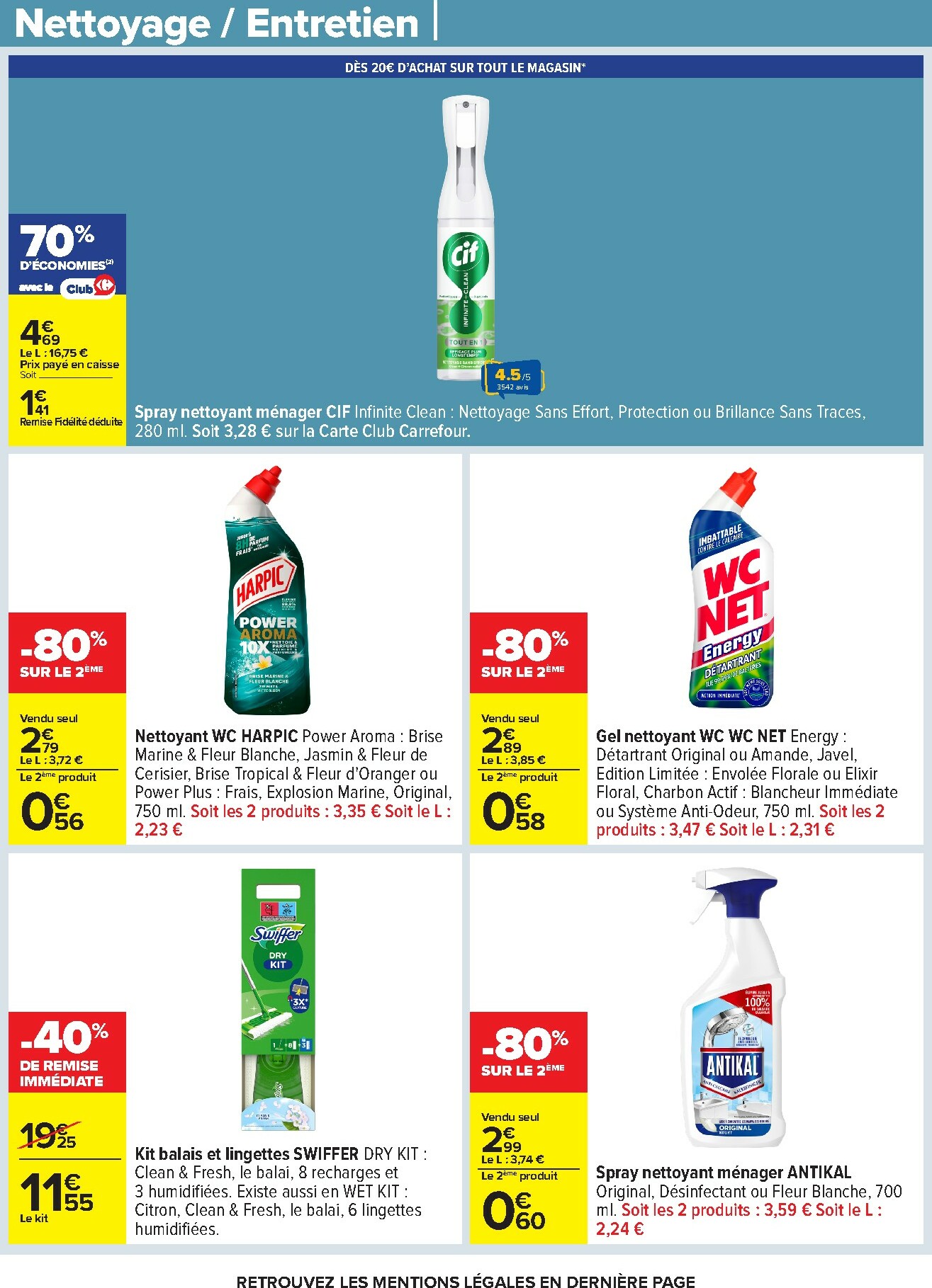 carrefour - Catalogue Carrefour valable du 27/01 au 09/02 - page: 62