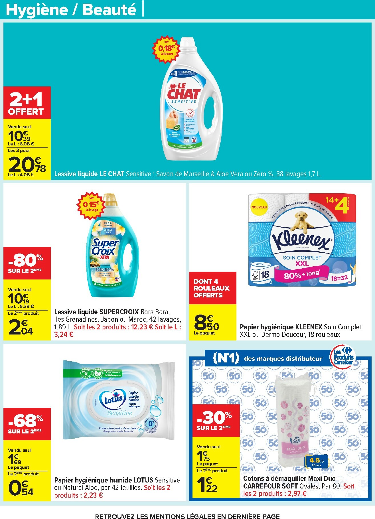 carrefour - Catalogue Carrefour valable du 27/01 au 09/02 - page: 66