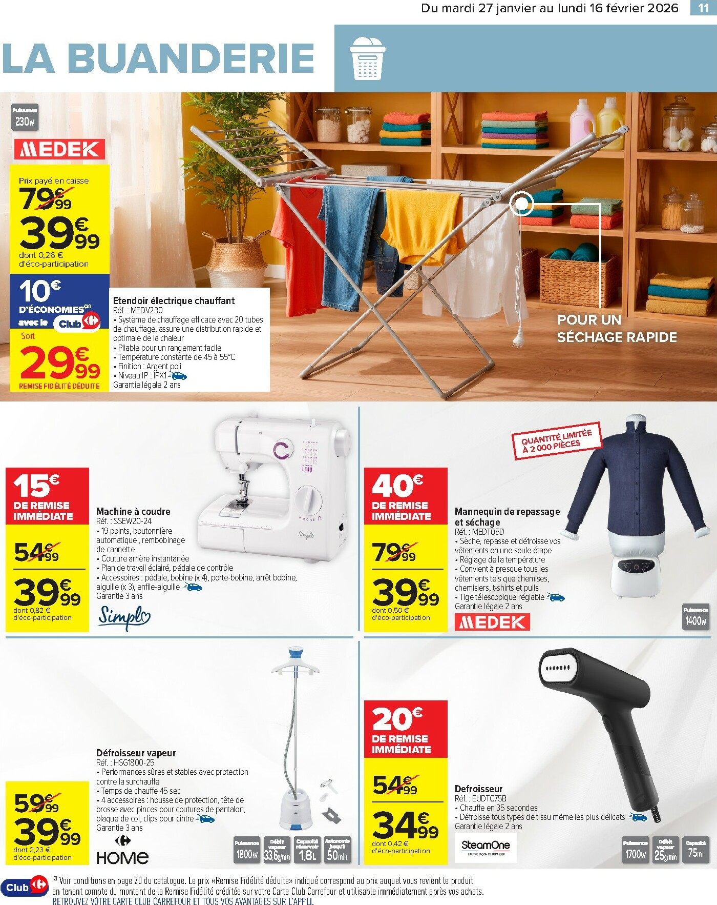 carrefour - Catalogue Carrefour - Bricolage valable du 27/01 au 16/02 - page: 13