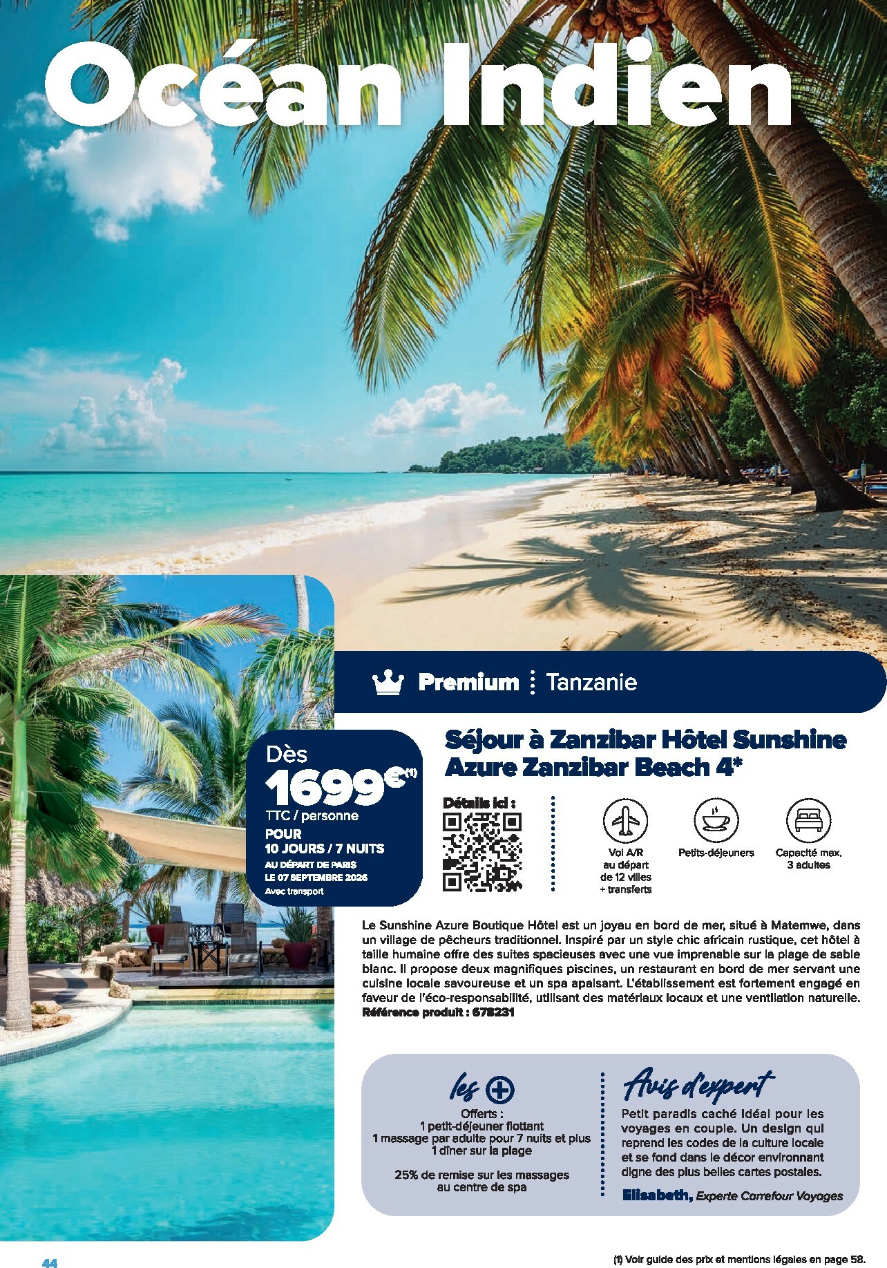 carrefour - Catalogue Carrefour - Voyagez valable du 01/01 au 30/06 - page: 44