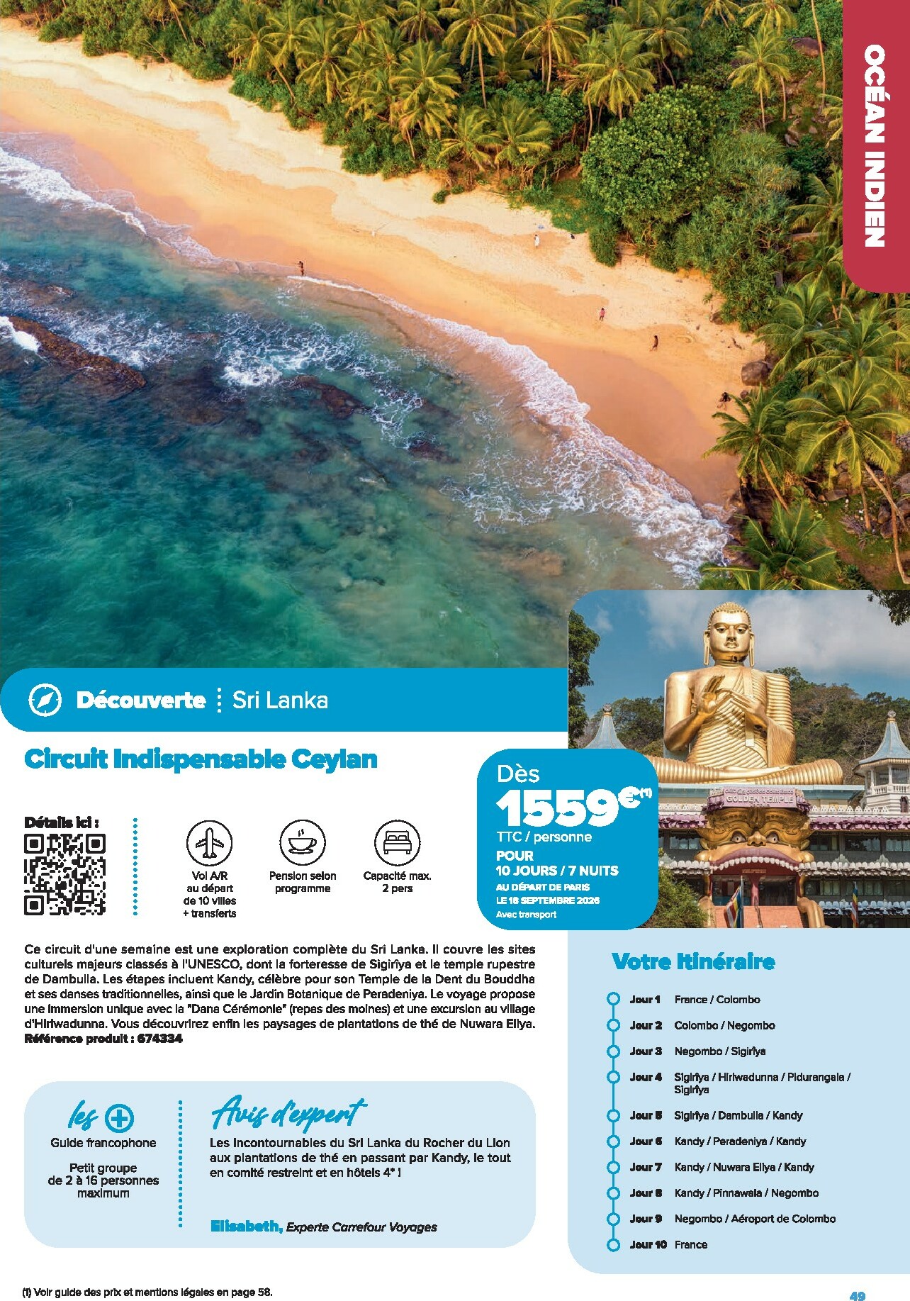 carrefour - Catalogue Carrefour - Voyagez valable du 01/01 au 30/06 - page: 49