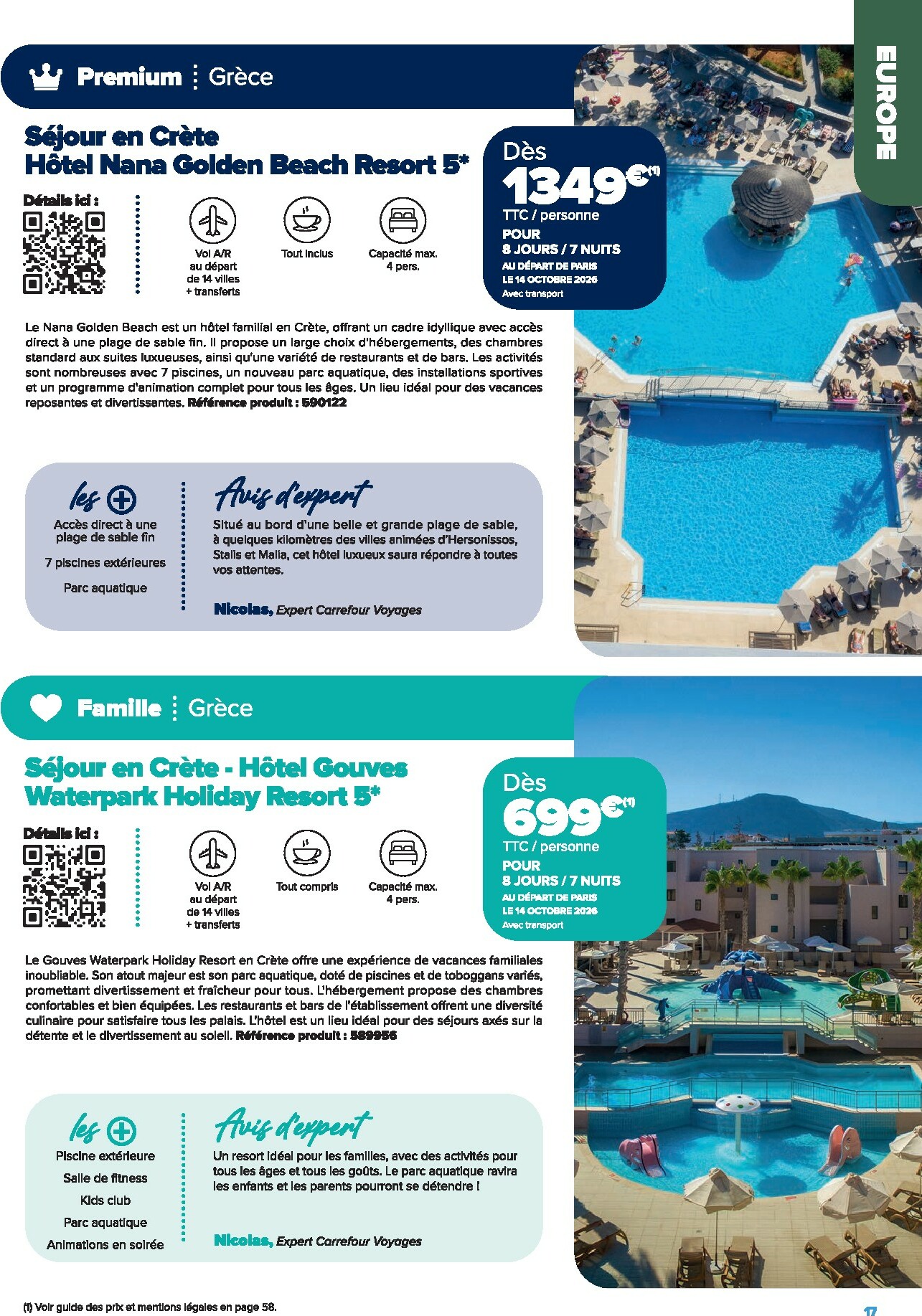 carrefour - Catalogue Carrefour - Voyagez valable du 01/01 au 30/06 - page: 17