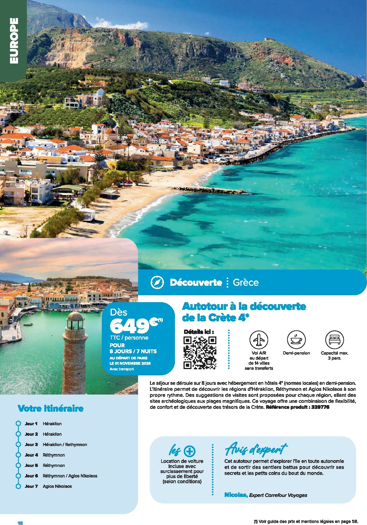 carrefour - Catalogue Carrefour - Voyagez valable du 01/01 au 30/06 - page: 16