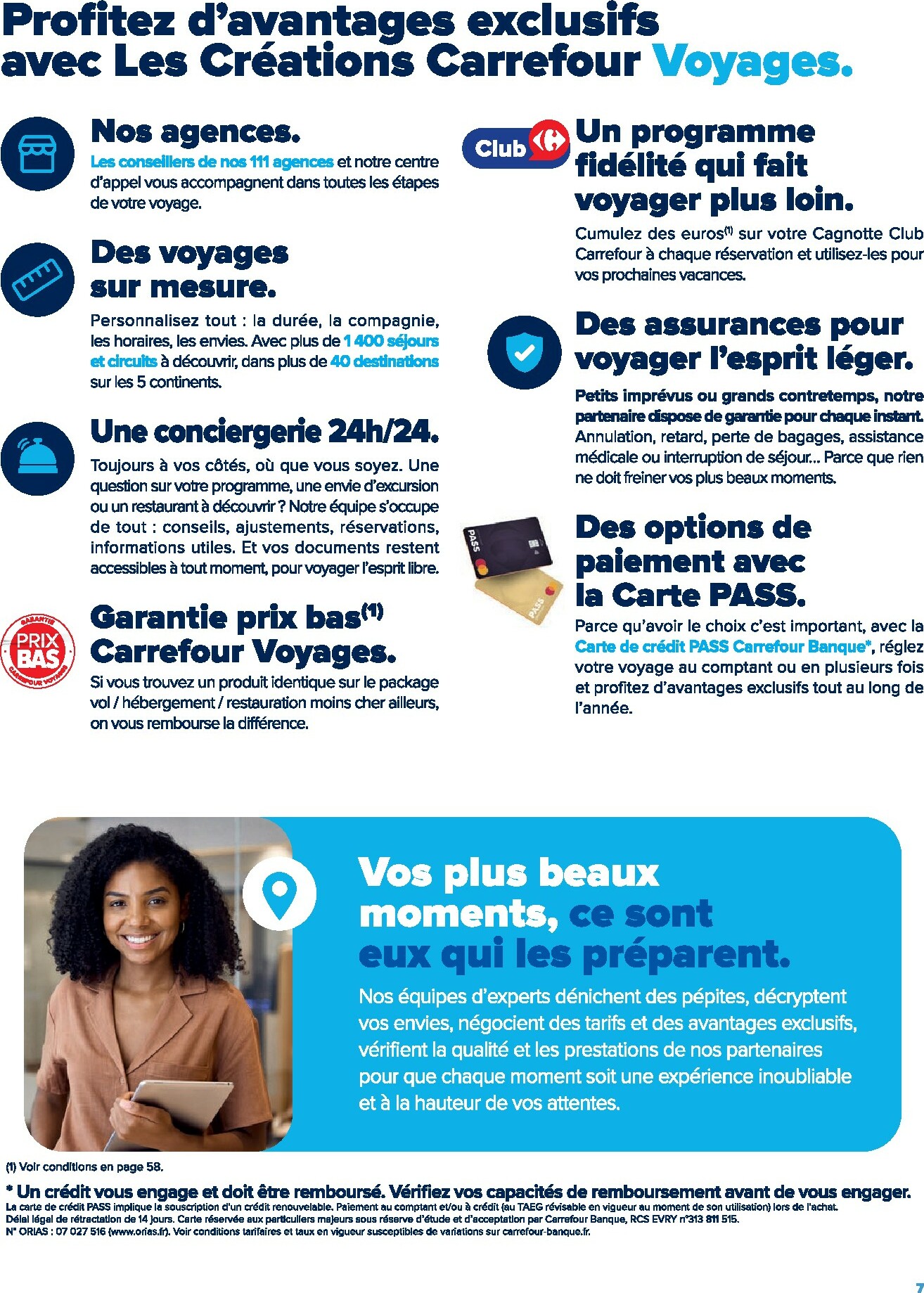 carrefour - Catalogue Carrefour - Voyagez valable du 01/01 au 30/06 - page: 7