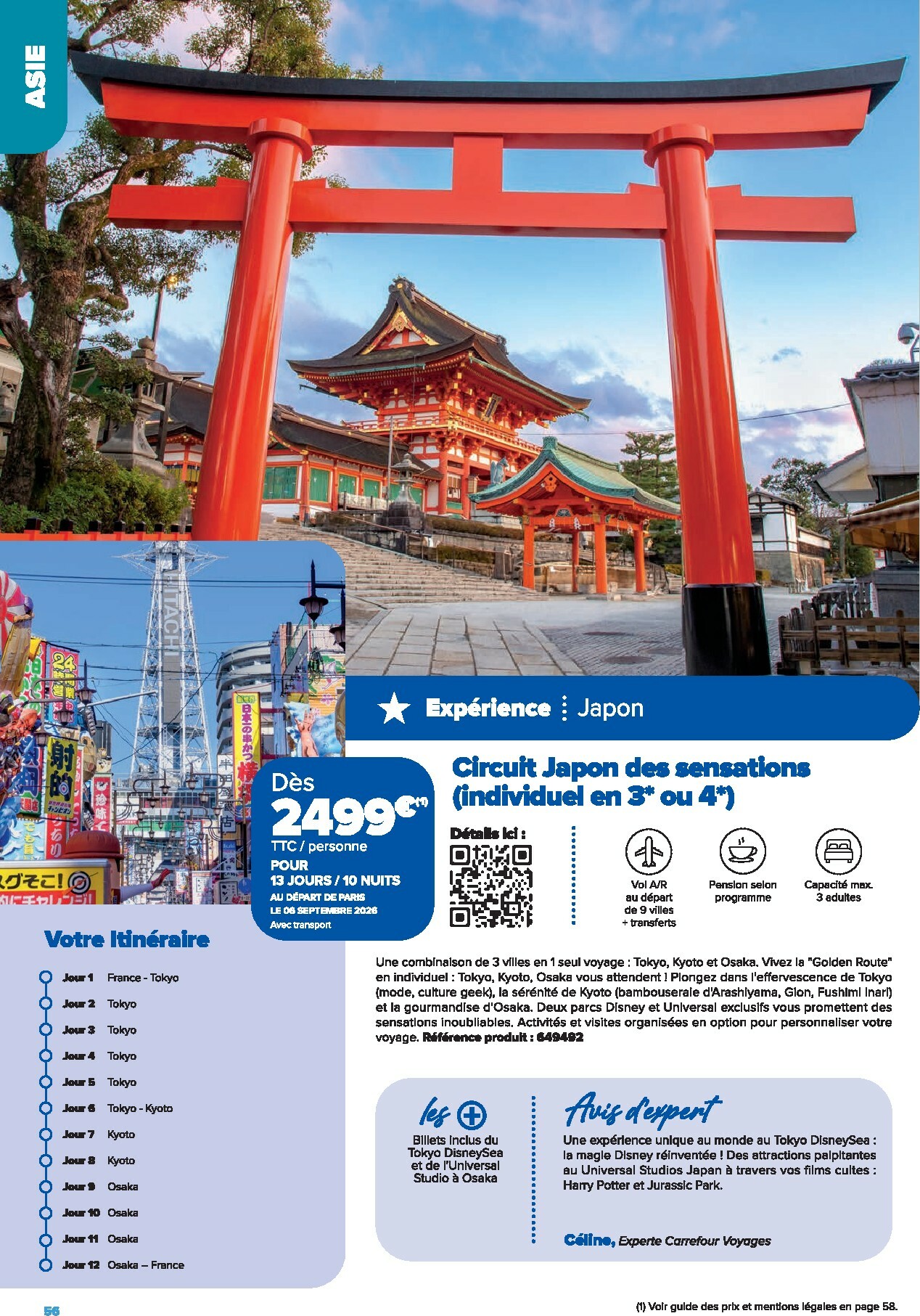 carrefour - Catalogue Carrefour - Voyagez valable du 01/01 au 30/06 - page: 56