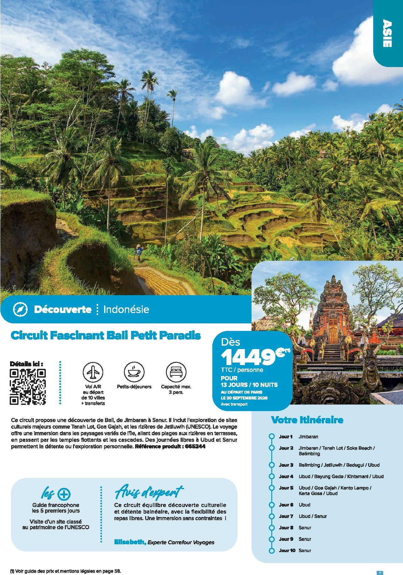 carrefour - Catalogue Carrefour - Voyagez valable du 01/01 au 30/06 - page: 53