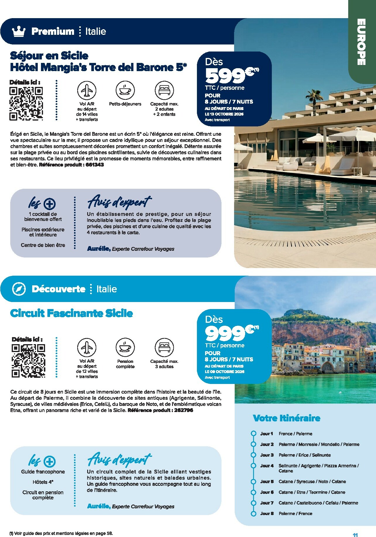 carrefour - Catalogue Carrefour - Voyagez valable du 01/01 au 30/06 - page: 11