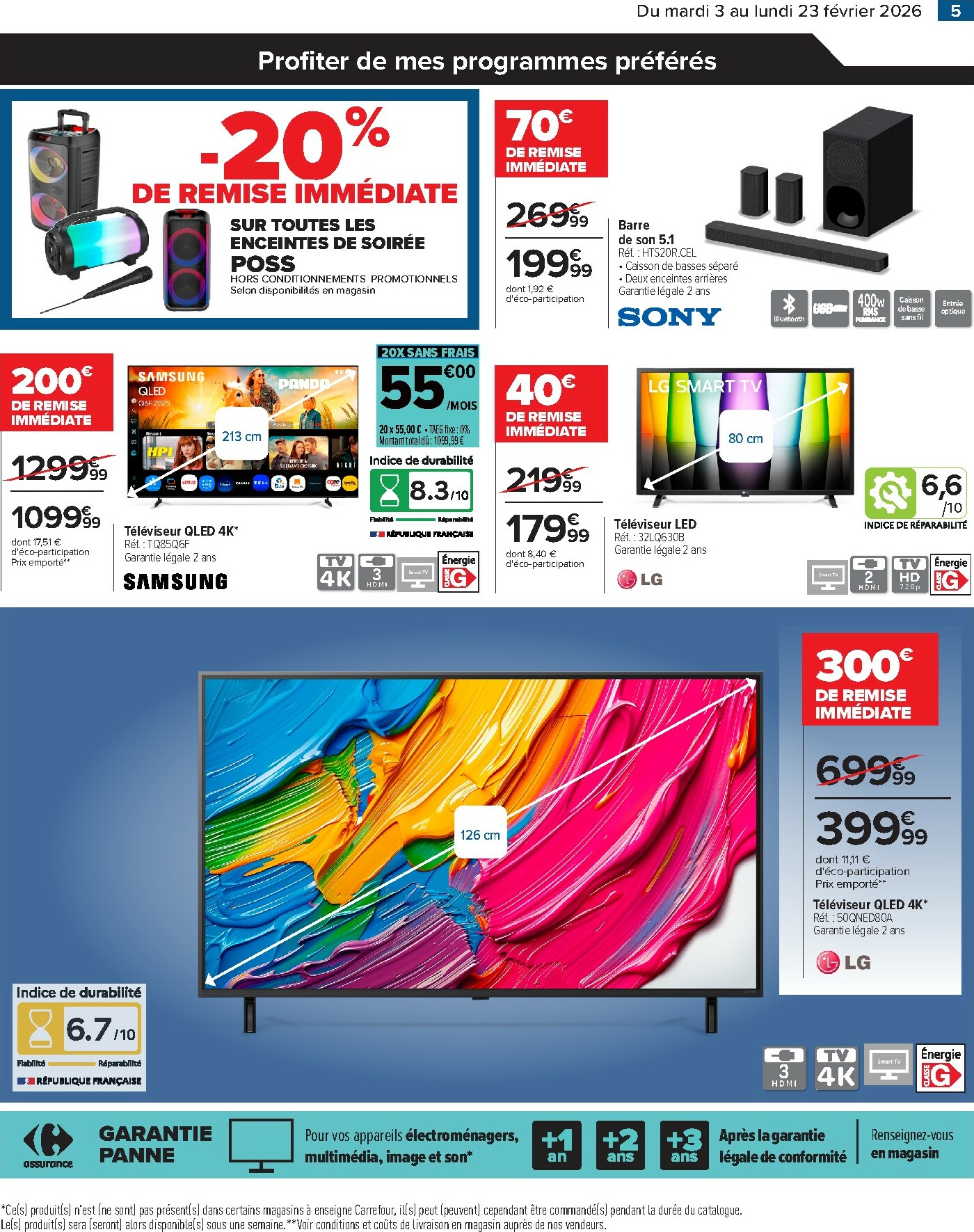 carrefour - Catalogue Carrefour - High-Tech valable du 03/02/2026 au 23/02/2026 - page: 5