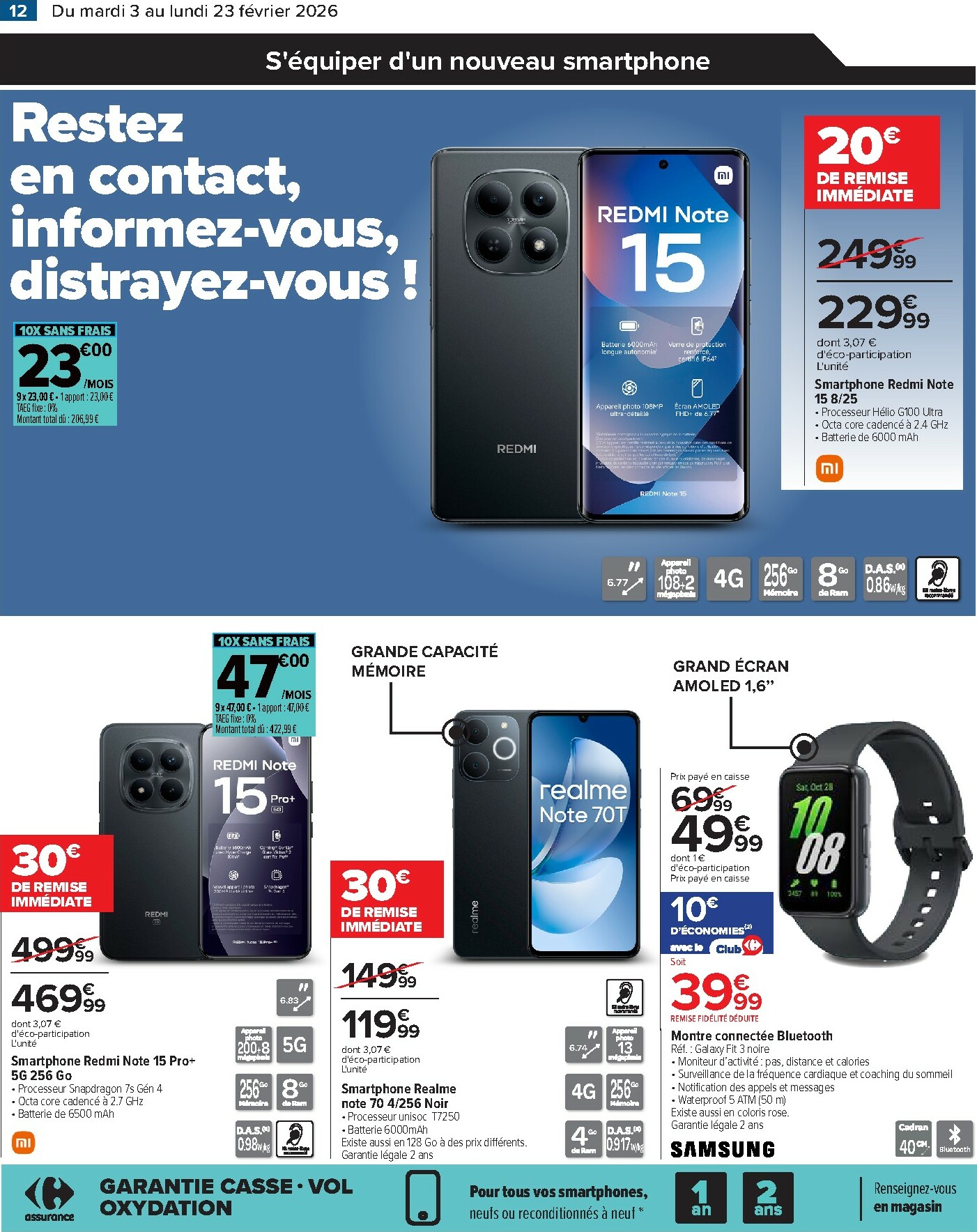 carrefour - Catalogue Carrefour - High-Tech valable du 03/02/2026 au 23/02/2026 - page: 12