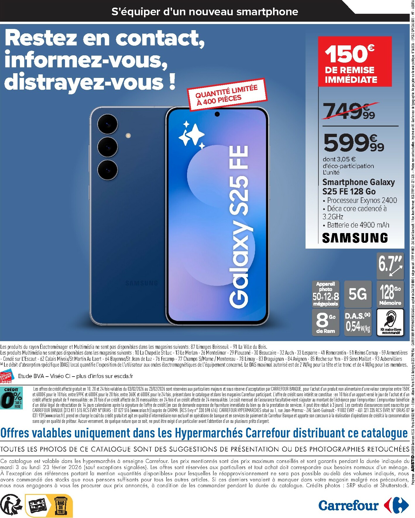 carrefour - Catalogue Carrefour - High-Tech valable du 03/02/2026 au 23/02/2026 - page: 16