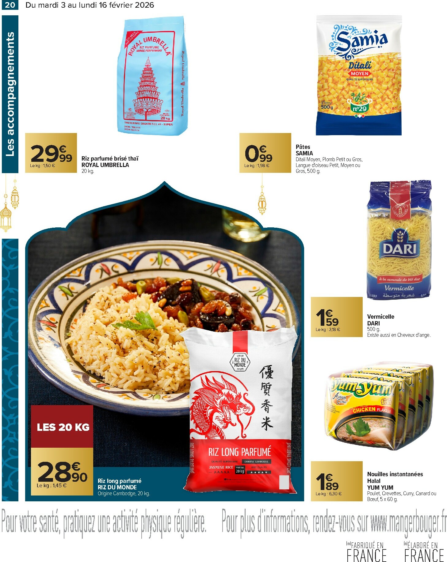 carrefour - Catalogue Carrefour - Ramadan valable du 03/02/2026 au 16/02/2026 - page: 20