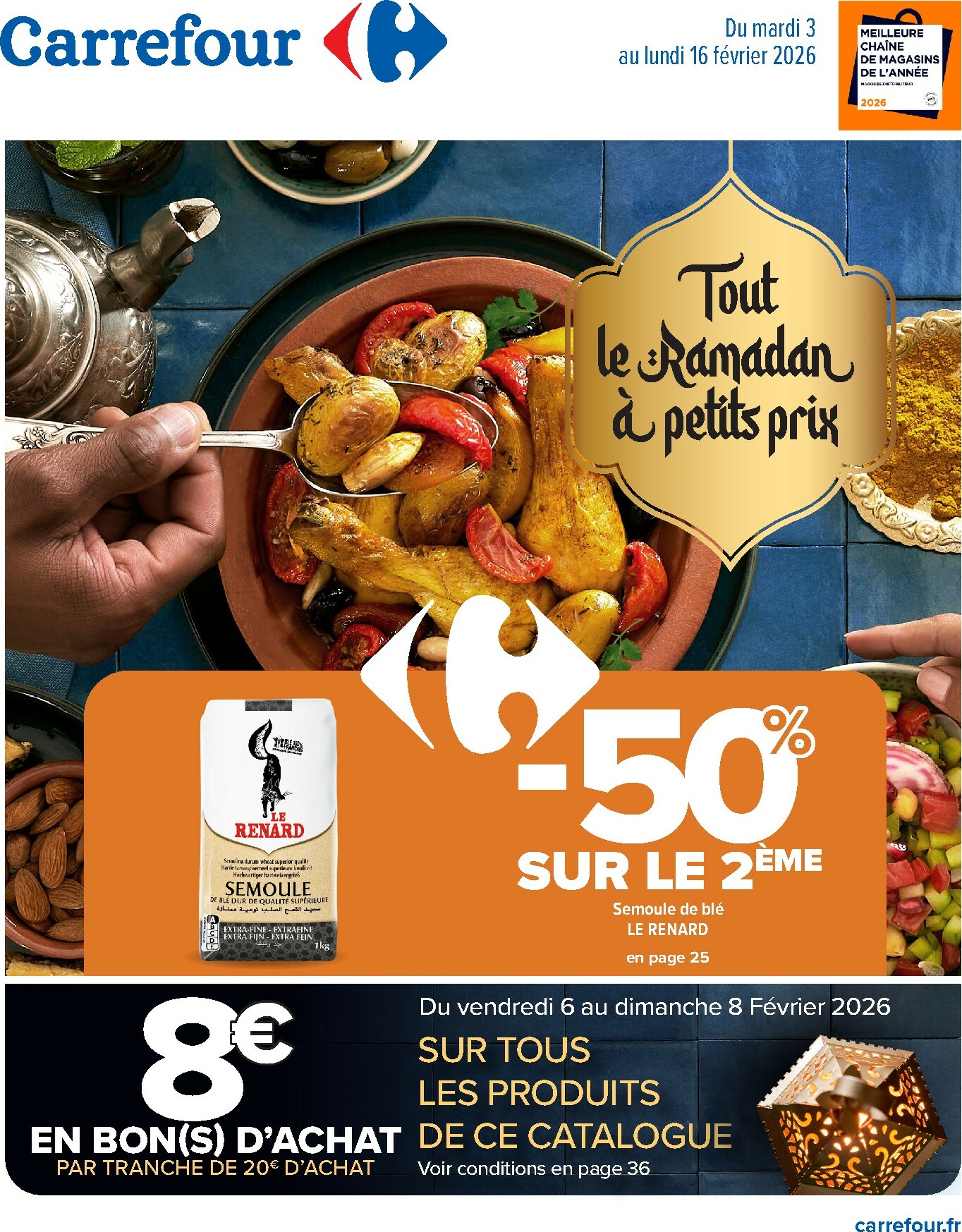 carrefour - Catalogue Carrefour - Ramadan valable du 03/02/2026 au 16/02/2026