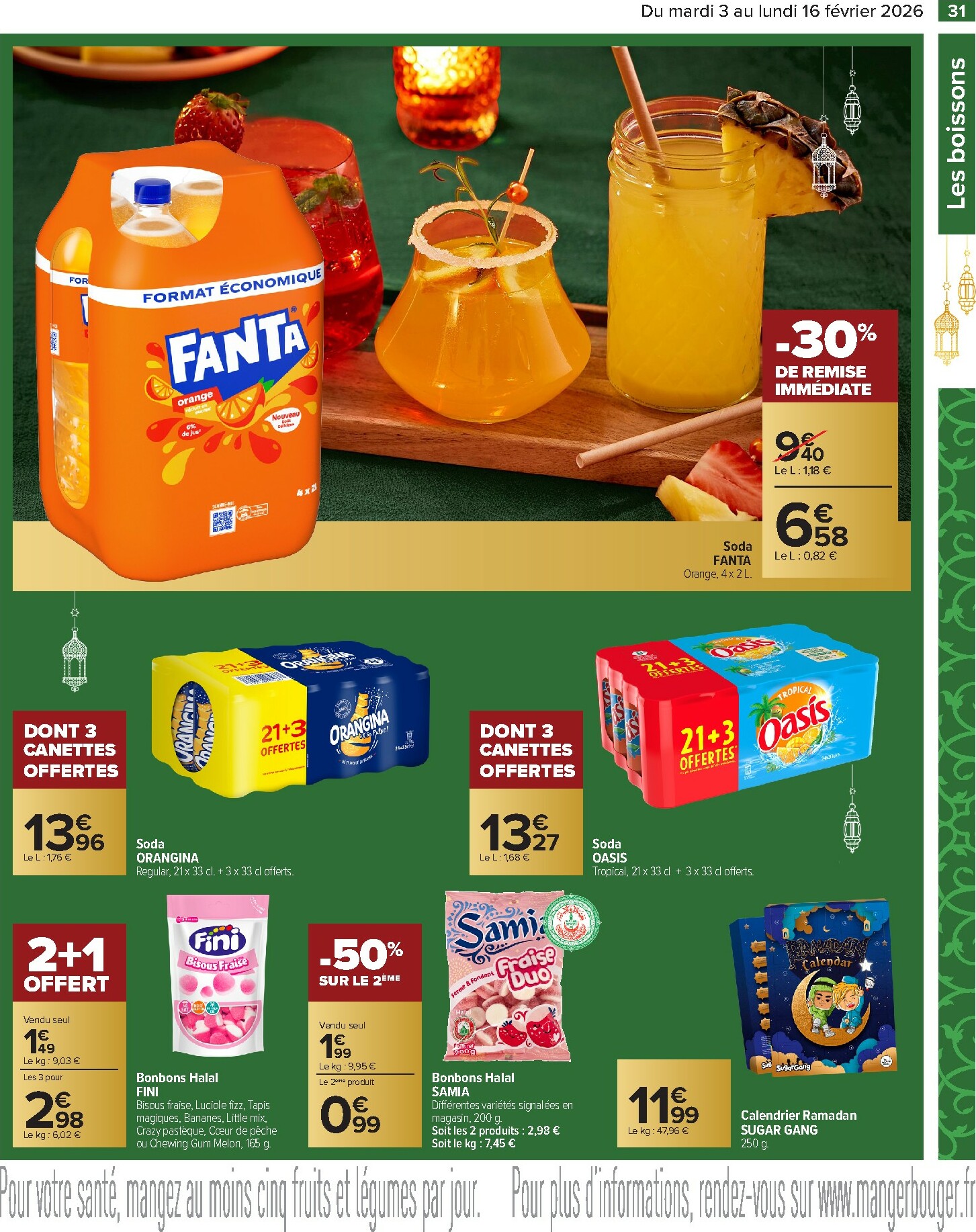 carrefour - Catalogue Carrefour - Ramadan valable du 03/02/2026 au 16/02/2026 - page: 31