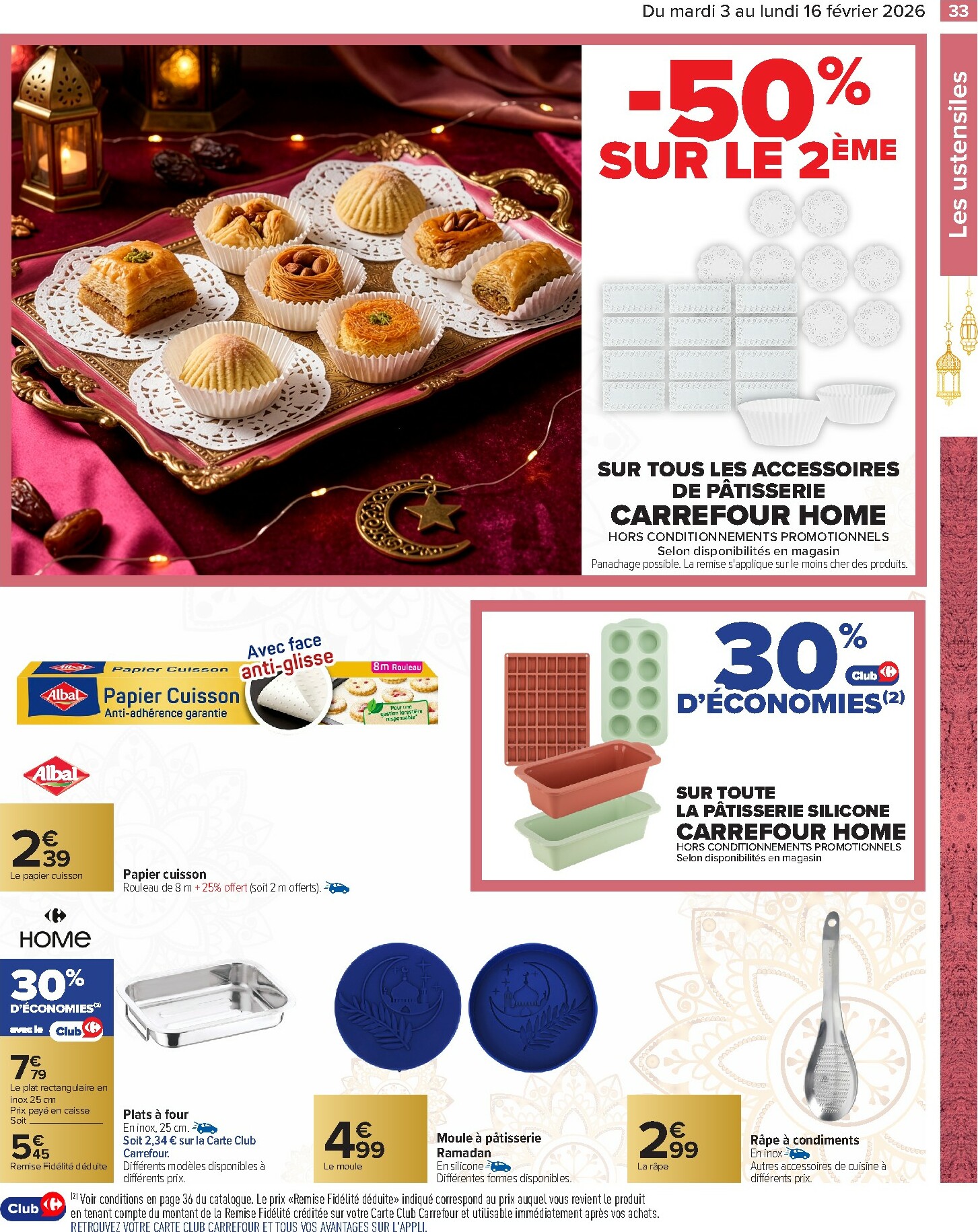 carrefour - Catalogue Carrefour - Ramadan valable du 03/02/2026 au 16/02/2026 - page: 33