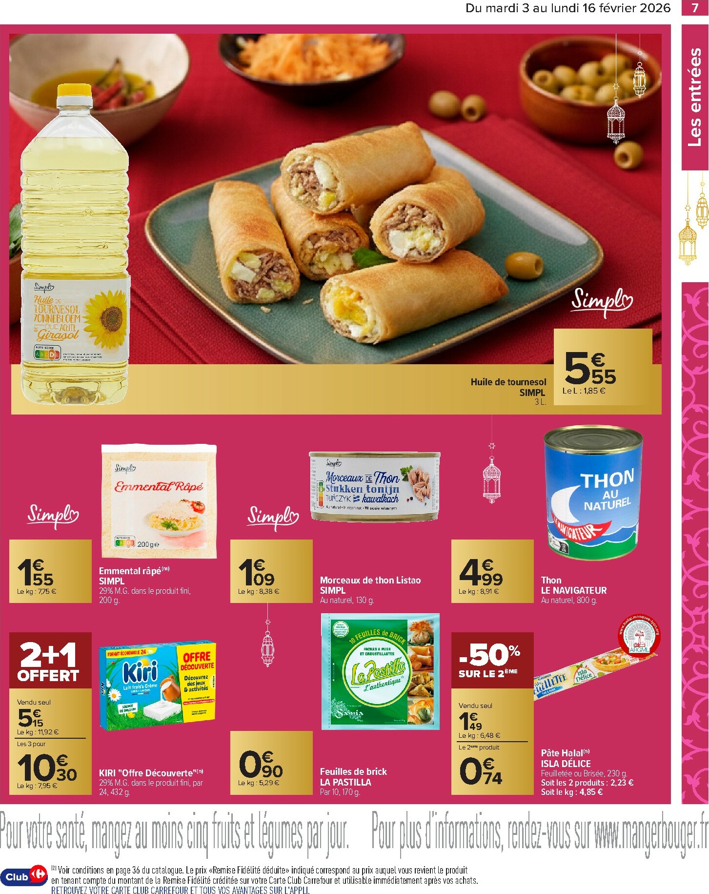 carrefour - Catalogue Carrefour - Ramadan valable du 03/02/2026 au 16/02/2026 - page: 7