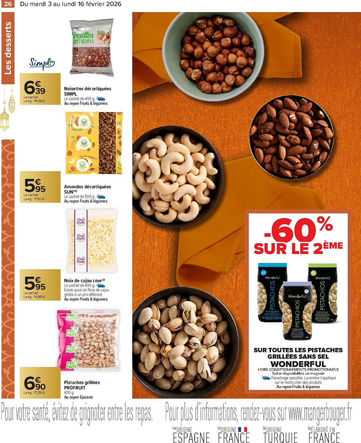 carrefour - Catalogue Carrefour - Ramadan valable du 03/02/2026 au 16/02/2026 - page: 26