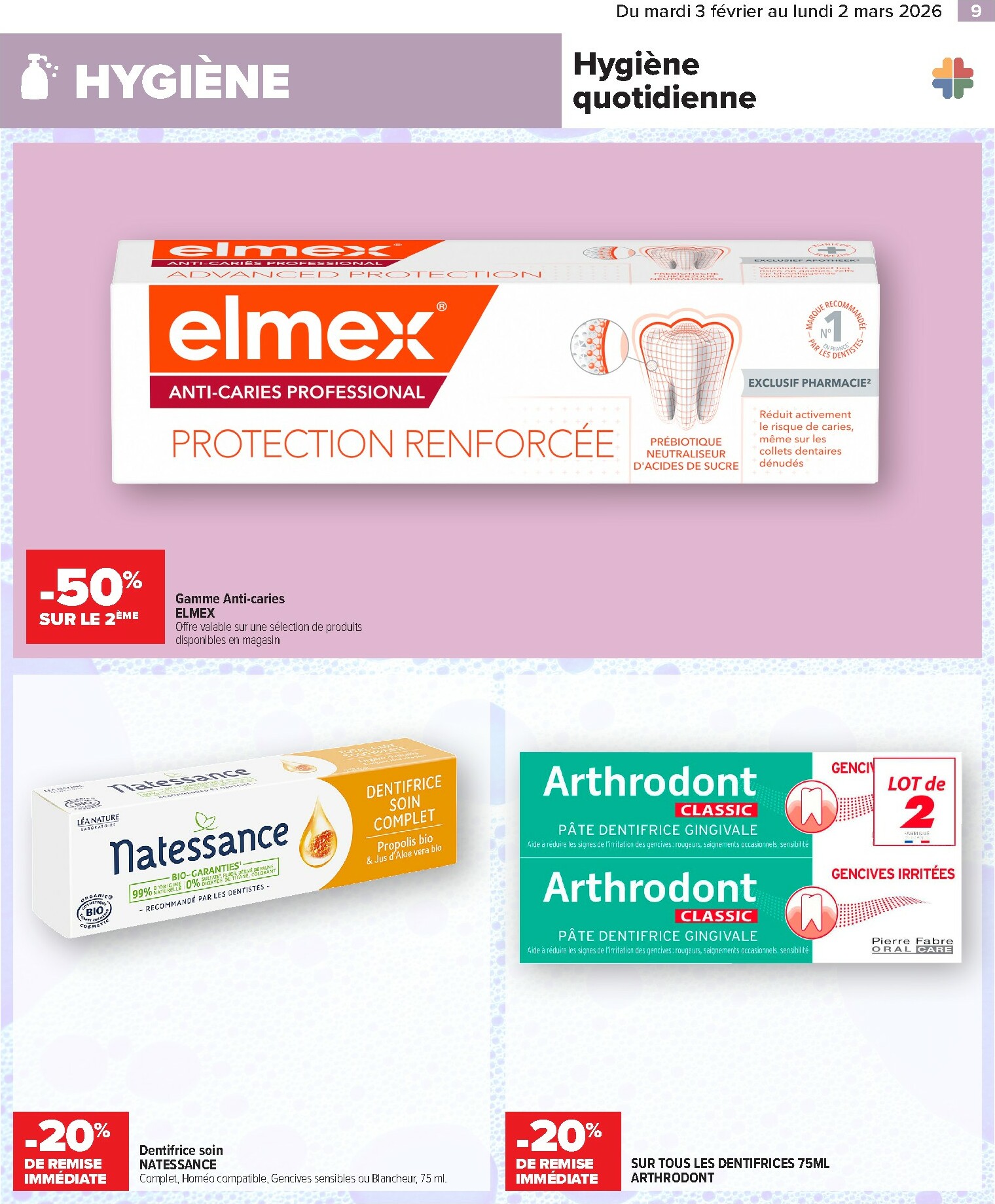 carrefour - Catalogue Carrefour - Parapharmacie valable du 03/02/2026 au 02/03/2026 - page: 9