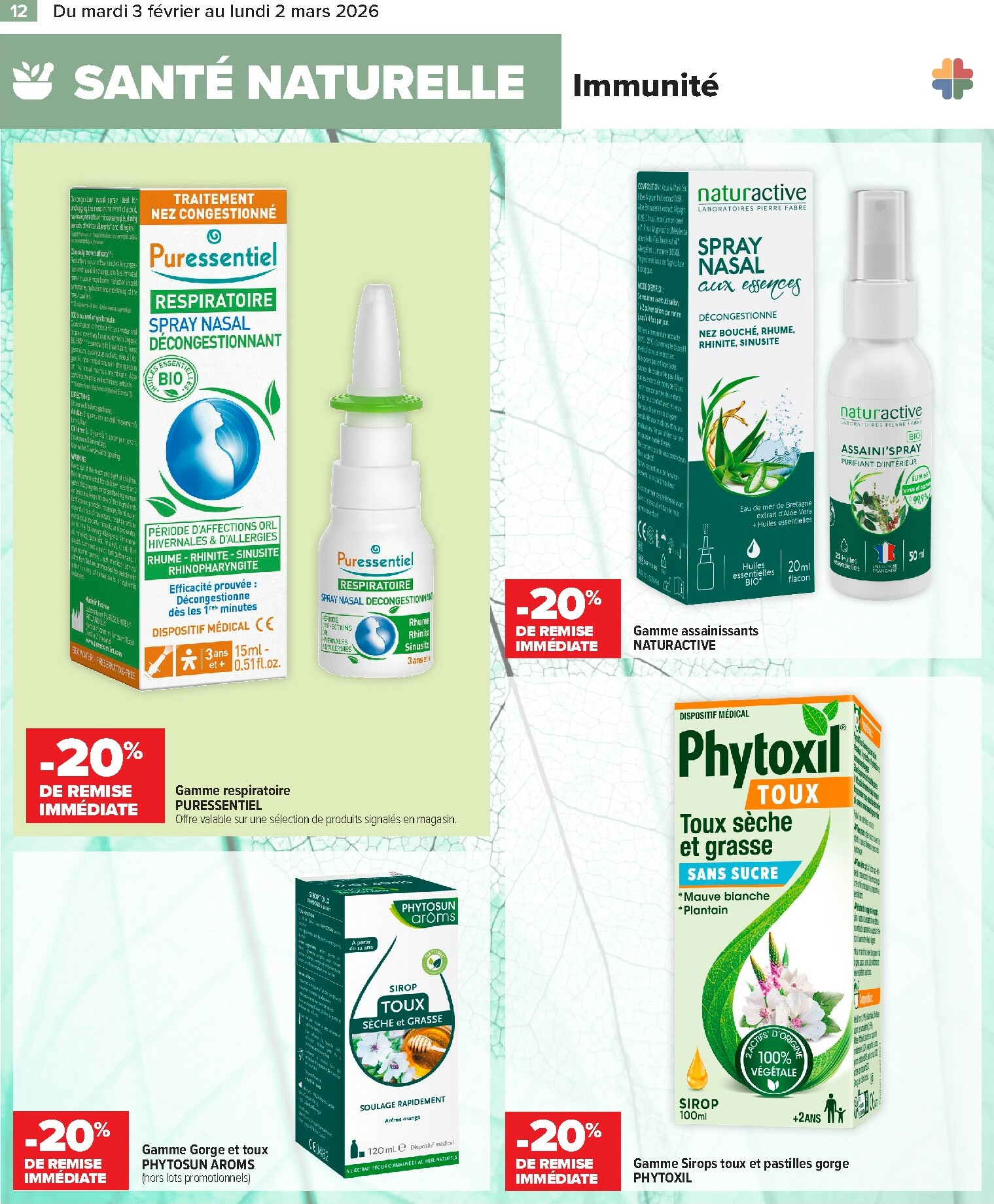 carrefour - Catalogue Carrefour - Parapharmacie valable du 03/02/2026 au 02/03/2026 - page: 12