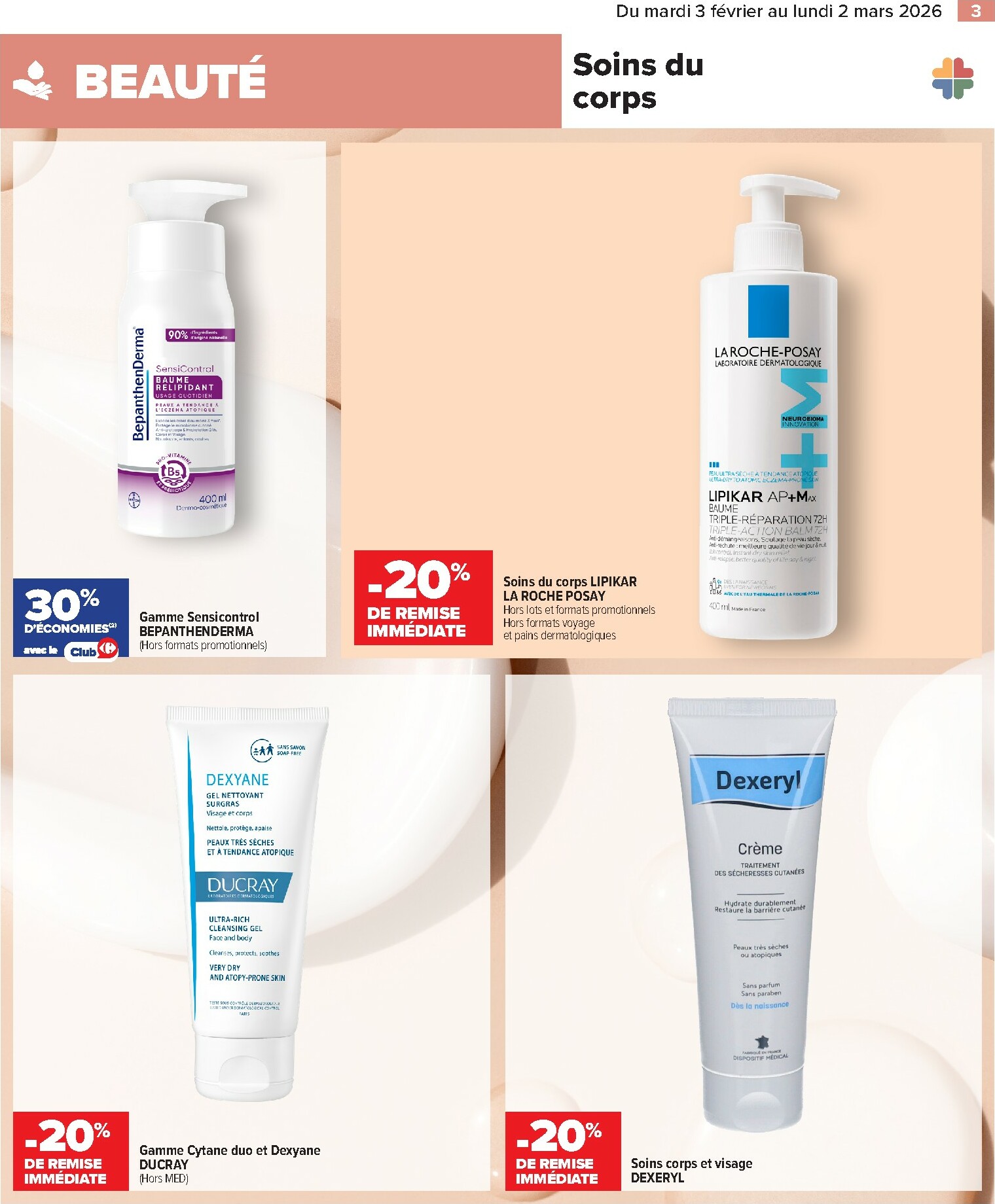 carrefour - Catalogue Carrefour - Parapharmacie valable du 03/02/2026 au 02/03/2026 - page: 3