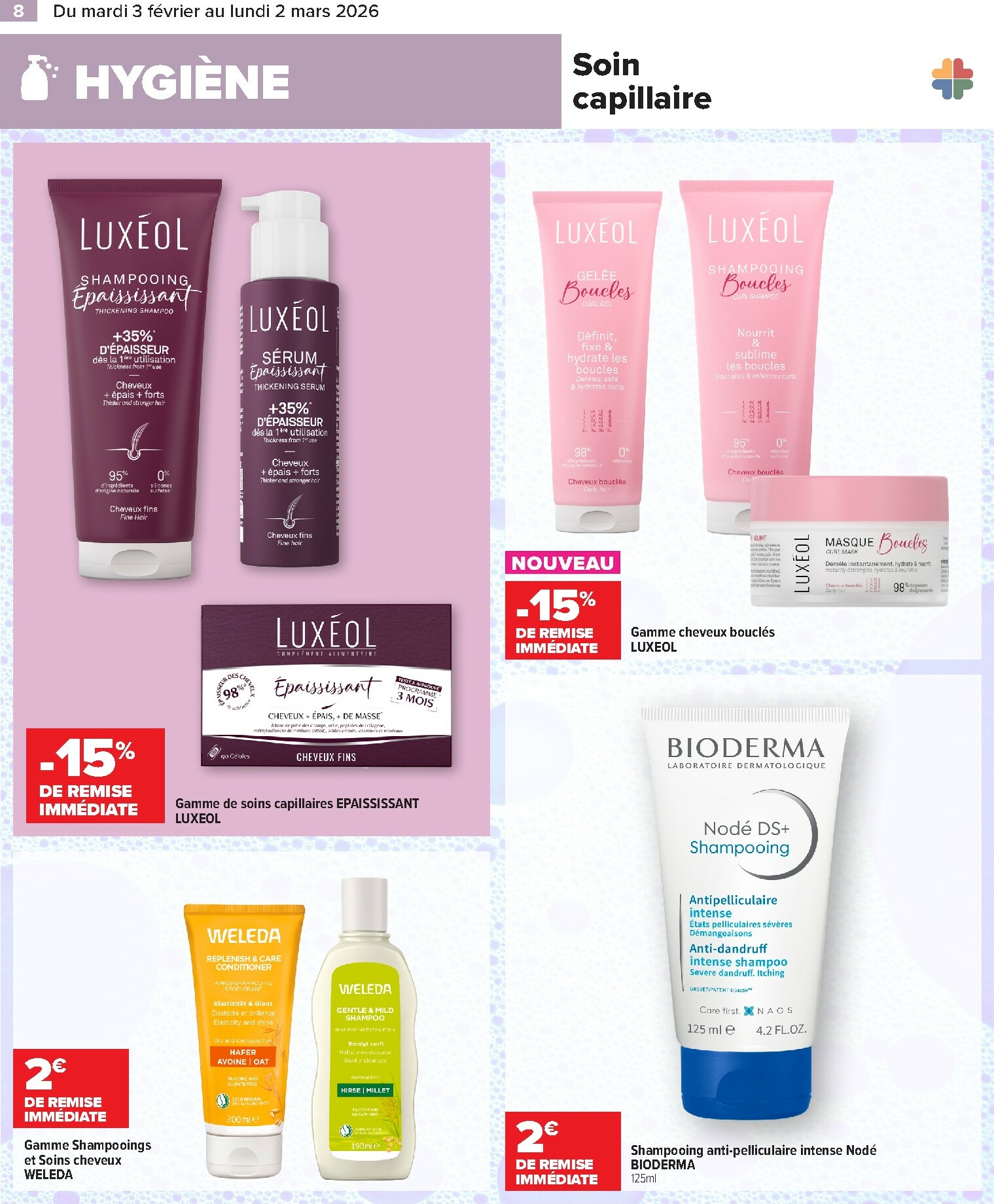 carrefour - Catalogue Carrefour - Parapharmacie valable du 03/02/2026 au 02/03/2026 - page: 8