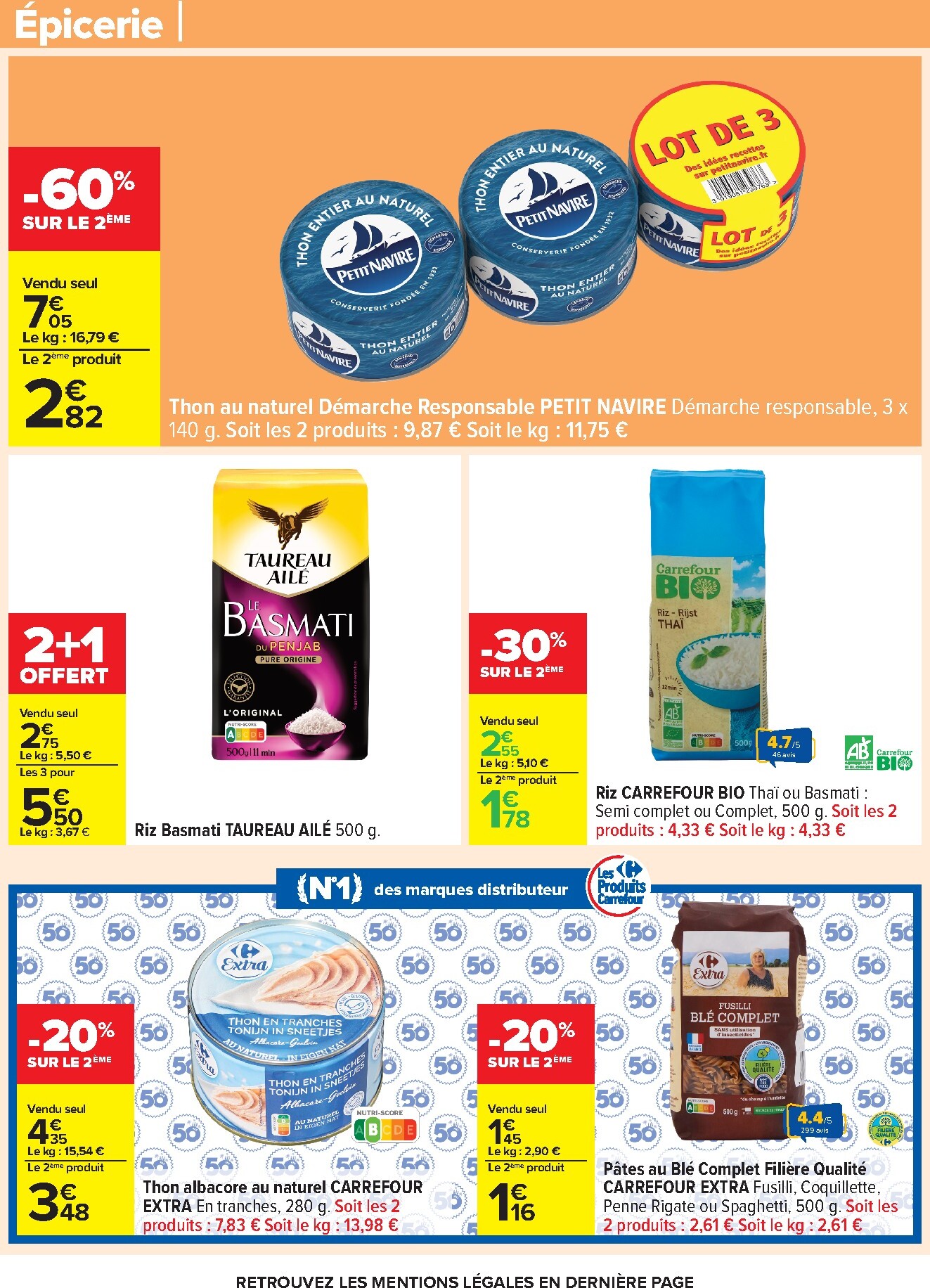 carrefour - Catalogue Carrefour - Le Mois Des Promos Très Importantes valable du 03/03/2026 au 16/03/2026 - page: 48