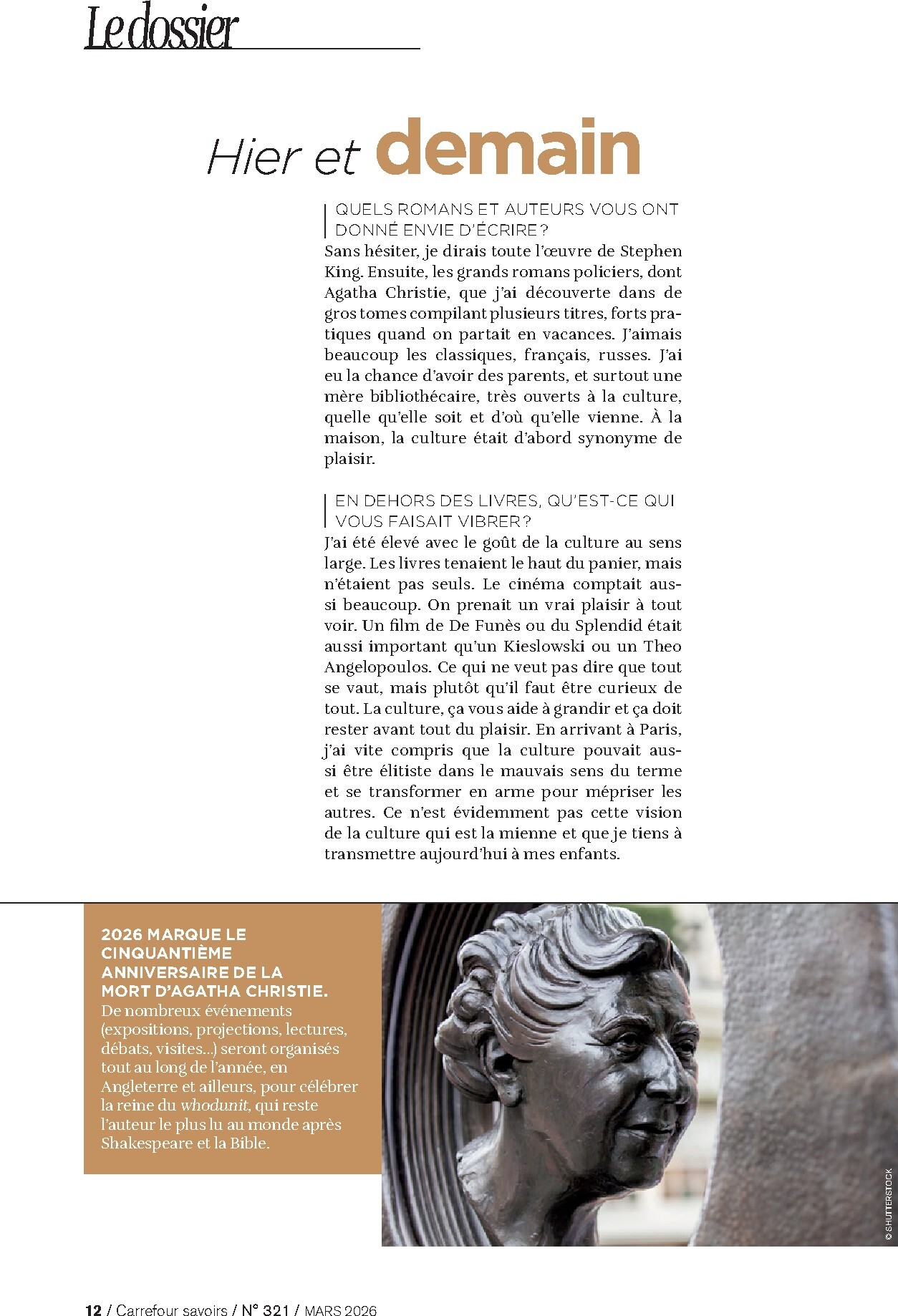 carrefour - Catalogue Carrefour - A Chacun sa Culture valable du 01/03/2026 au 31/03/2026 - page: 12