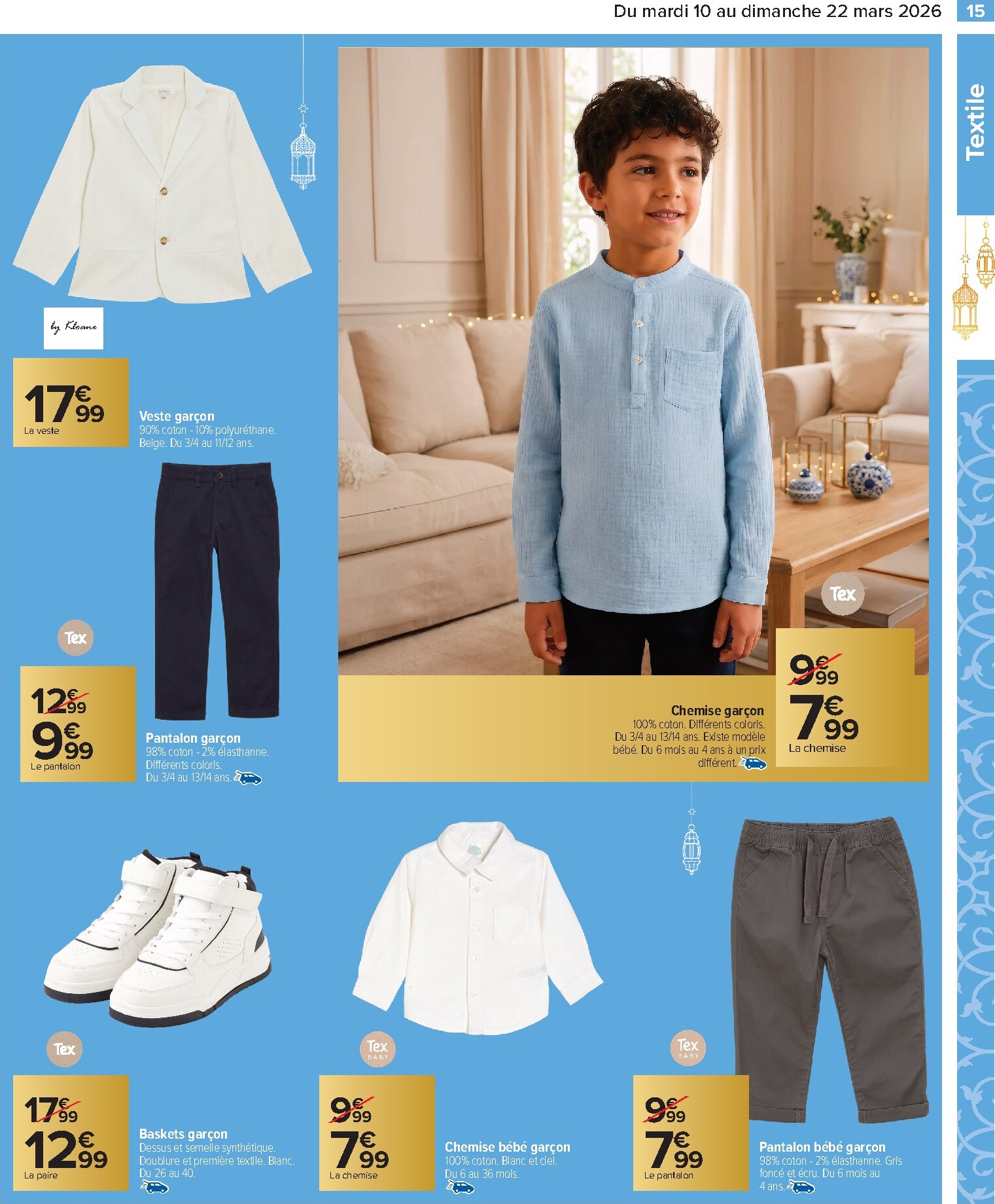 carrefour - Catalogue Carrefour - Tout L'aid El-Fitr valable du 10/03/2026 au 22/03/2026 - page: 15