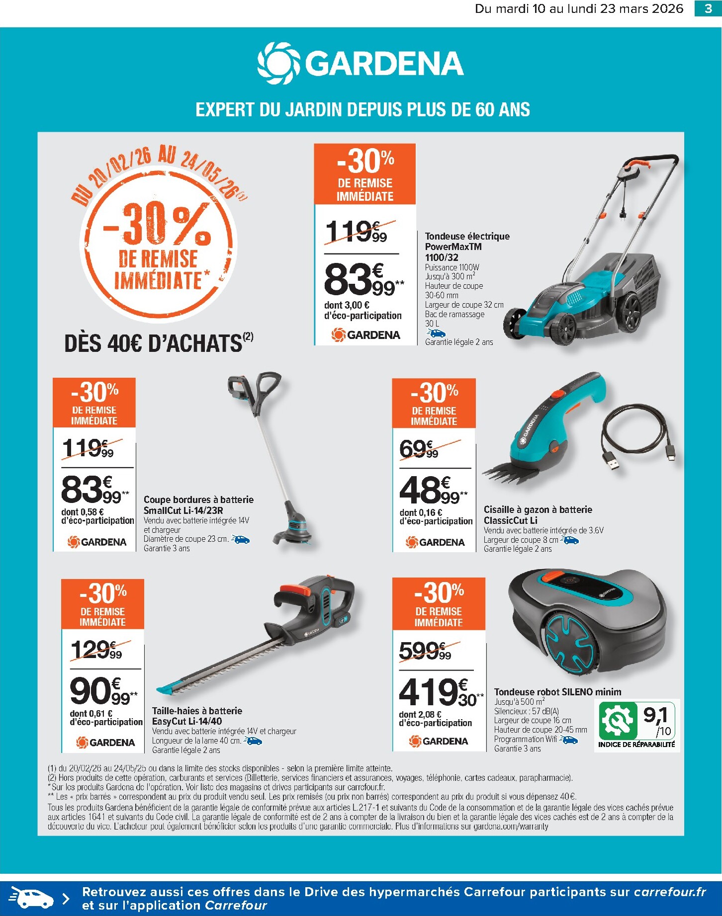 carrefour - Catalogue Carrefour - Jardin Là où La Vie Se Cultive valable du 10/03/2026 au 23/03/2026 - page: 3