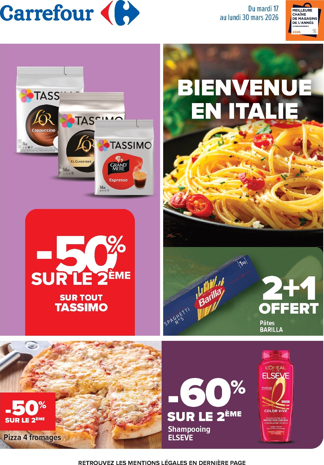 carrefour - Catalogue Carrefour - Bienvenue en Italie valable du 17/03/2026 au 30/03/2026