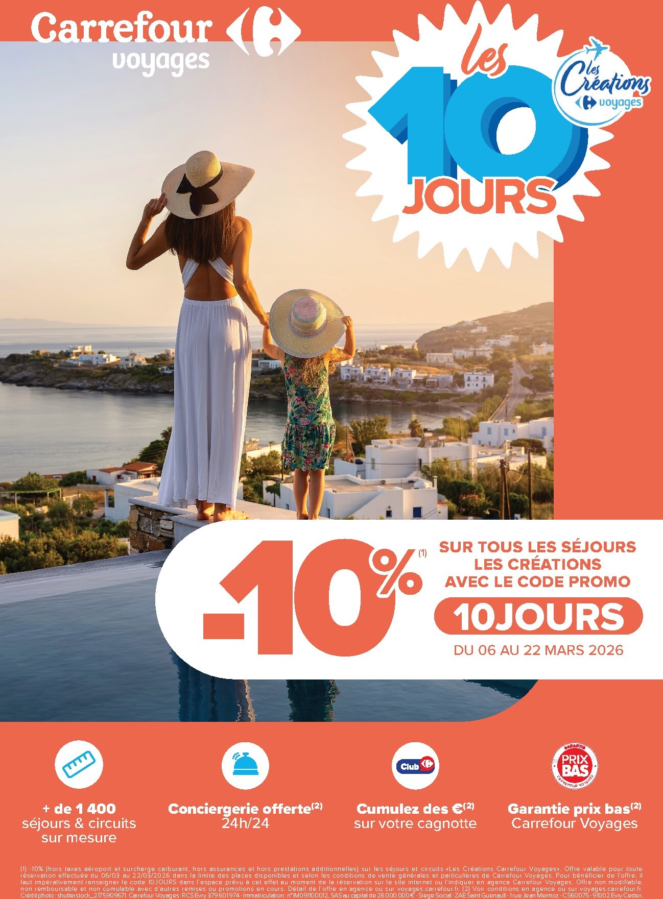 carrefour - Catalogue Carrefour - Voyages valable du 06/03/2026 au 22/03/2026