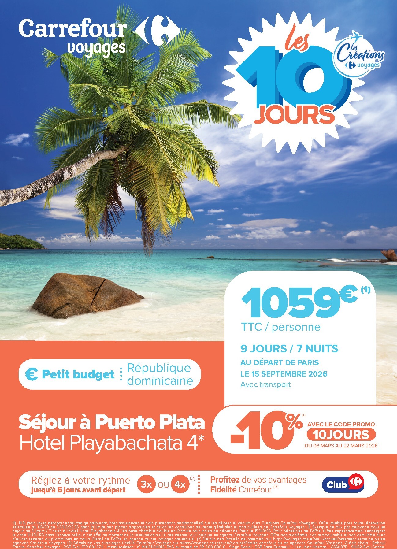 carrefour - Catalogue Carrefour - Voyages valable du 06/03/2026 au 22/03/2026 - page: 11