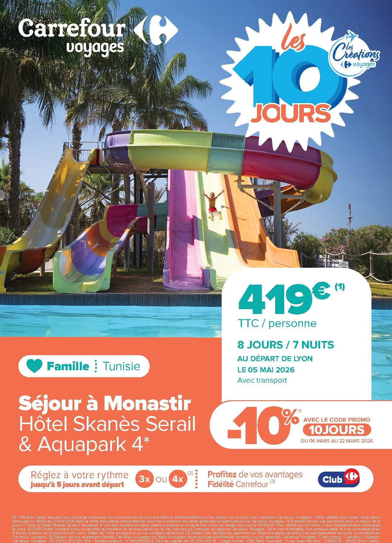 carrefour - Catalogue Carrefour - Voyages valable du 06/03/2026 au 22/03/2026 - page: 9