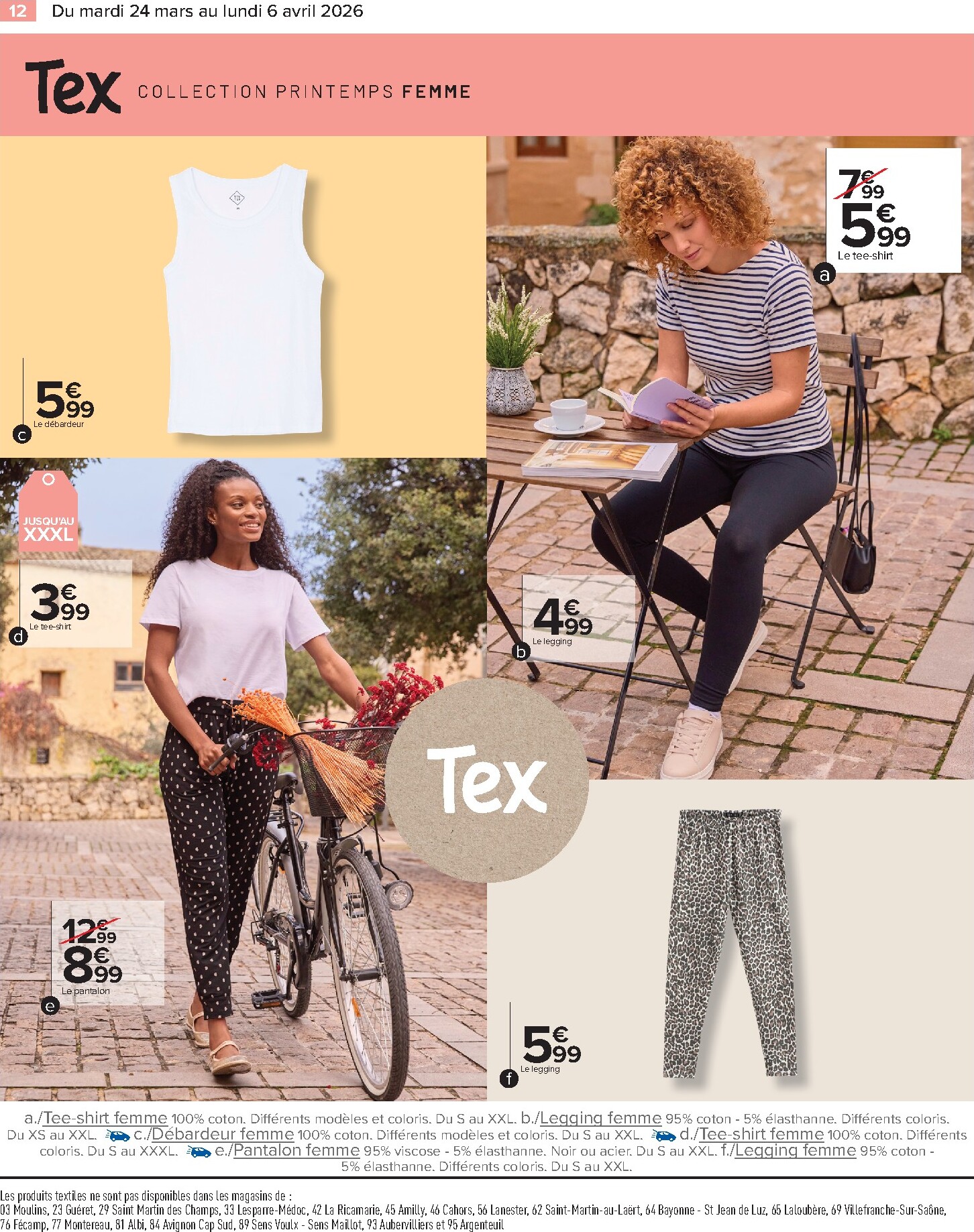carrefour - Catalogue Carrefour - Textile, Spécial Printemps valable du 24/03/2026 au 06/04/2026 - page: 12