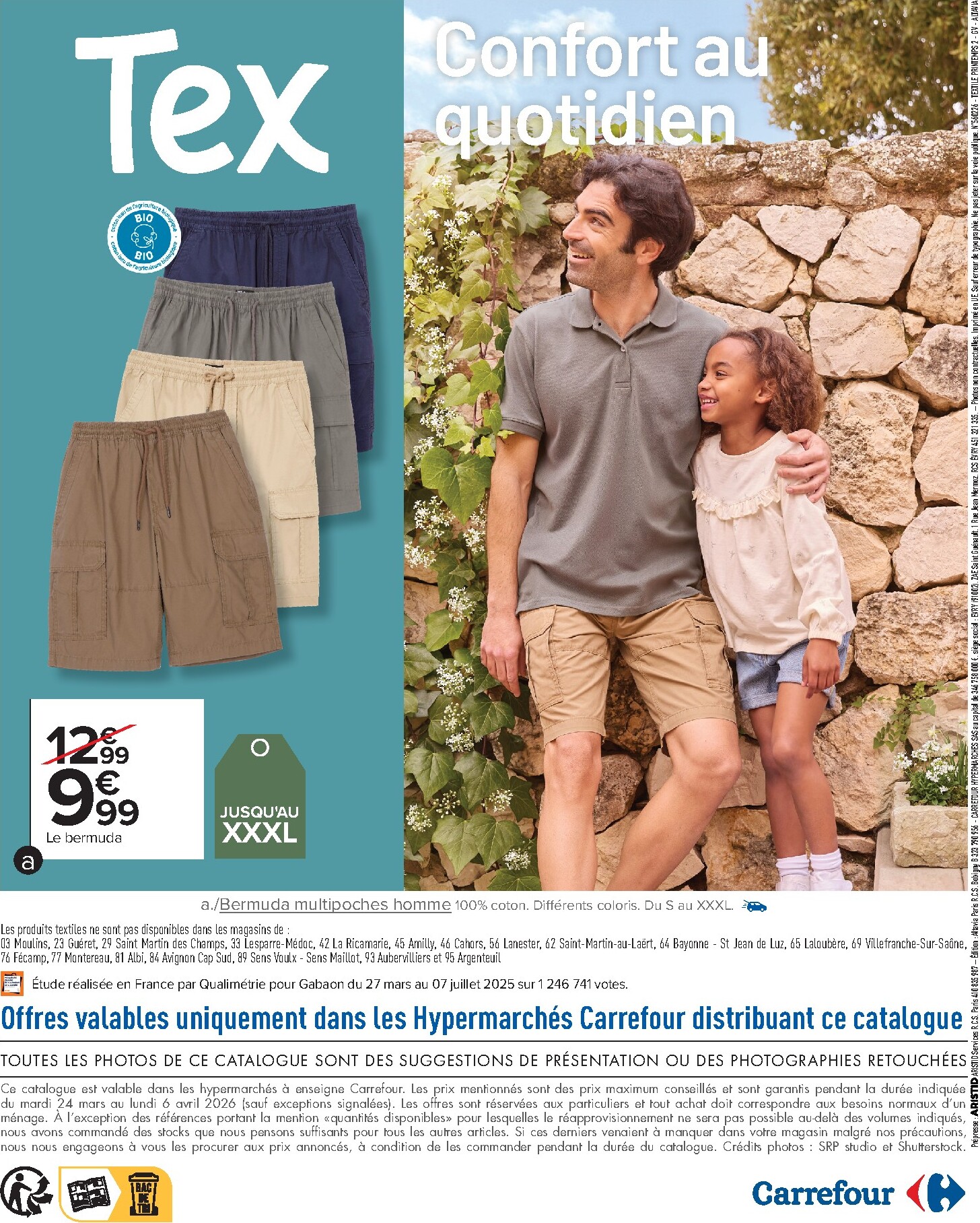 carrefour - Catalogue Carrefour - Textile, Spécial Printemps valable du 24/03/2026 au 06/04/2026 - page: 24
