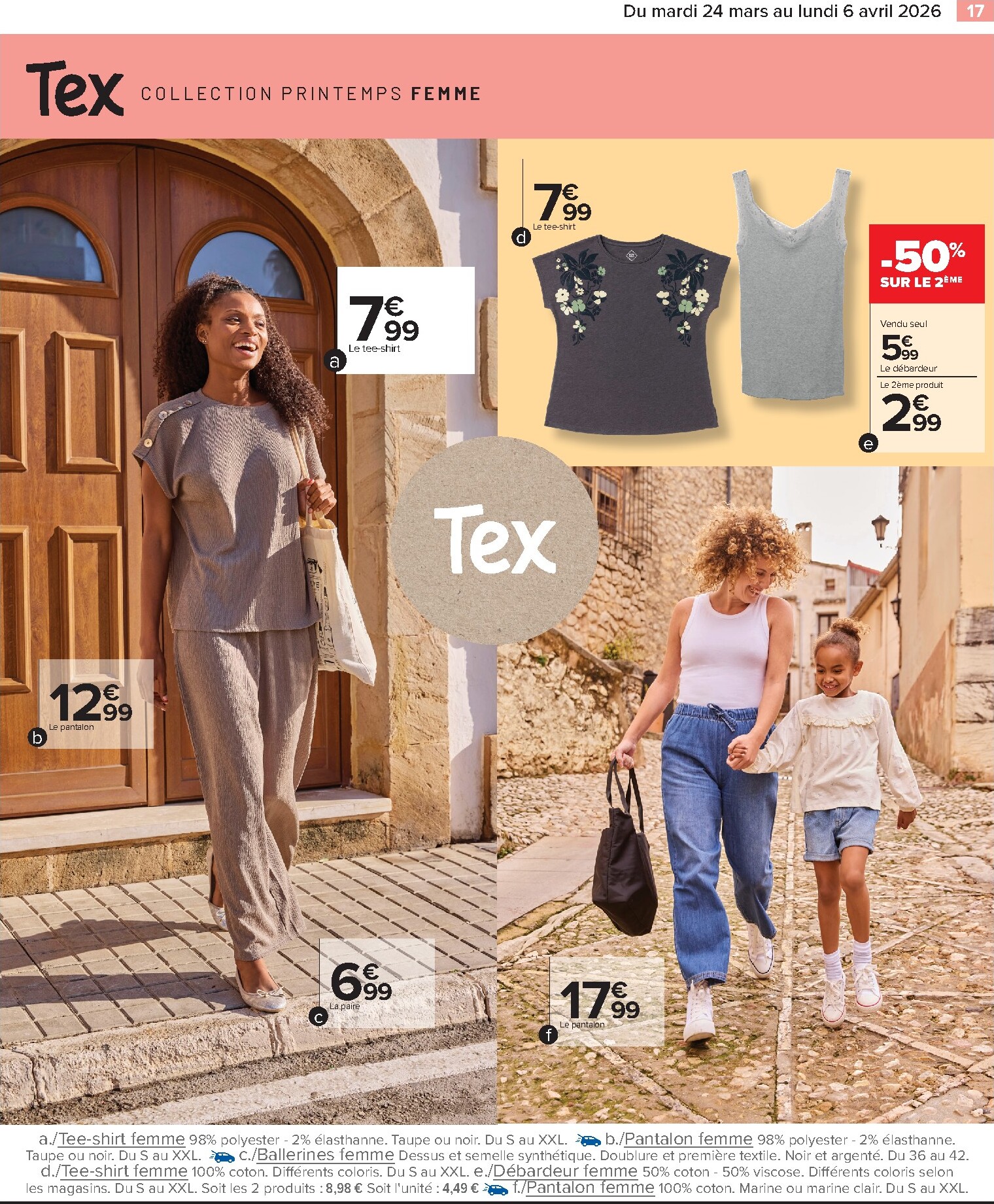 carrefour - Catalogue Carrefour - Textile, Spécial Printemps valable du 24/03/2026 au 06/04/2026 - page: 17