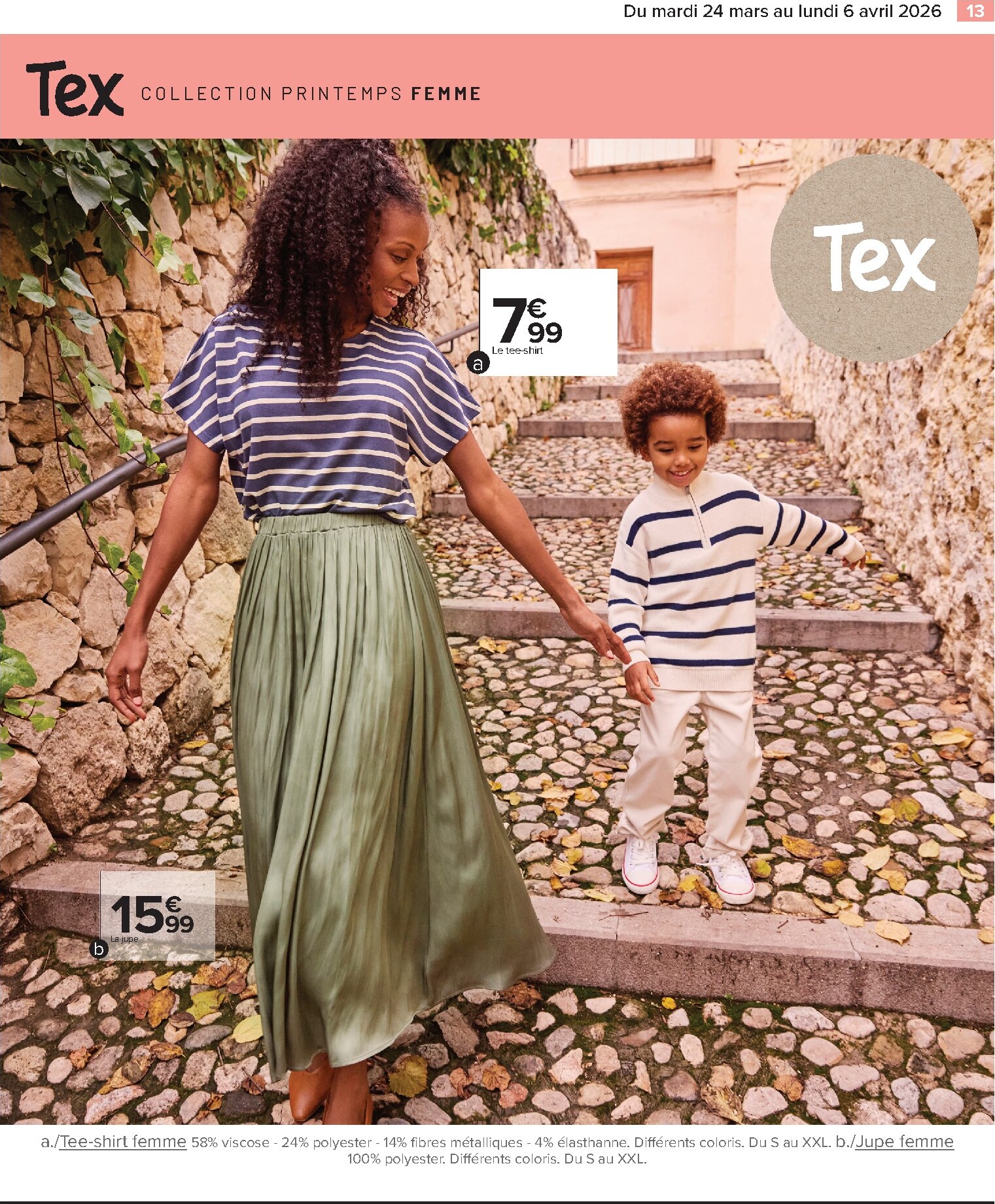 carrefour - Catalogue Carrefour - Textile, Spécial Printemps valable du 24/03/2026 au 06/04/2026 - page: 13